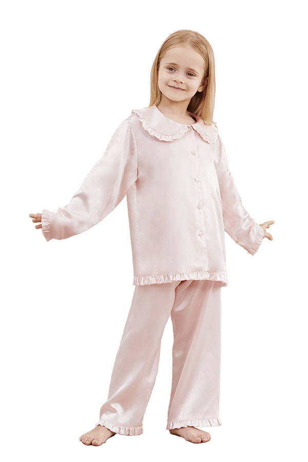Cloud Silk Kid’s Pajama Set made by MANITO