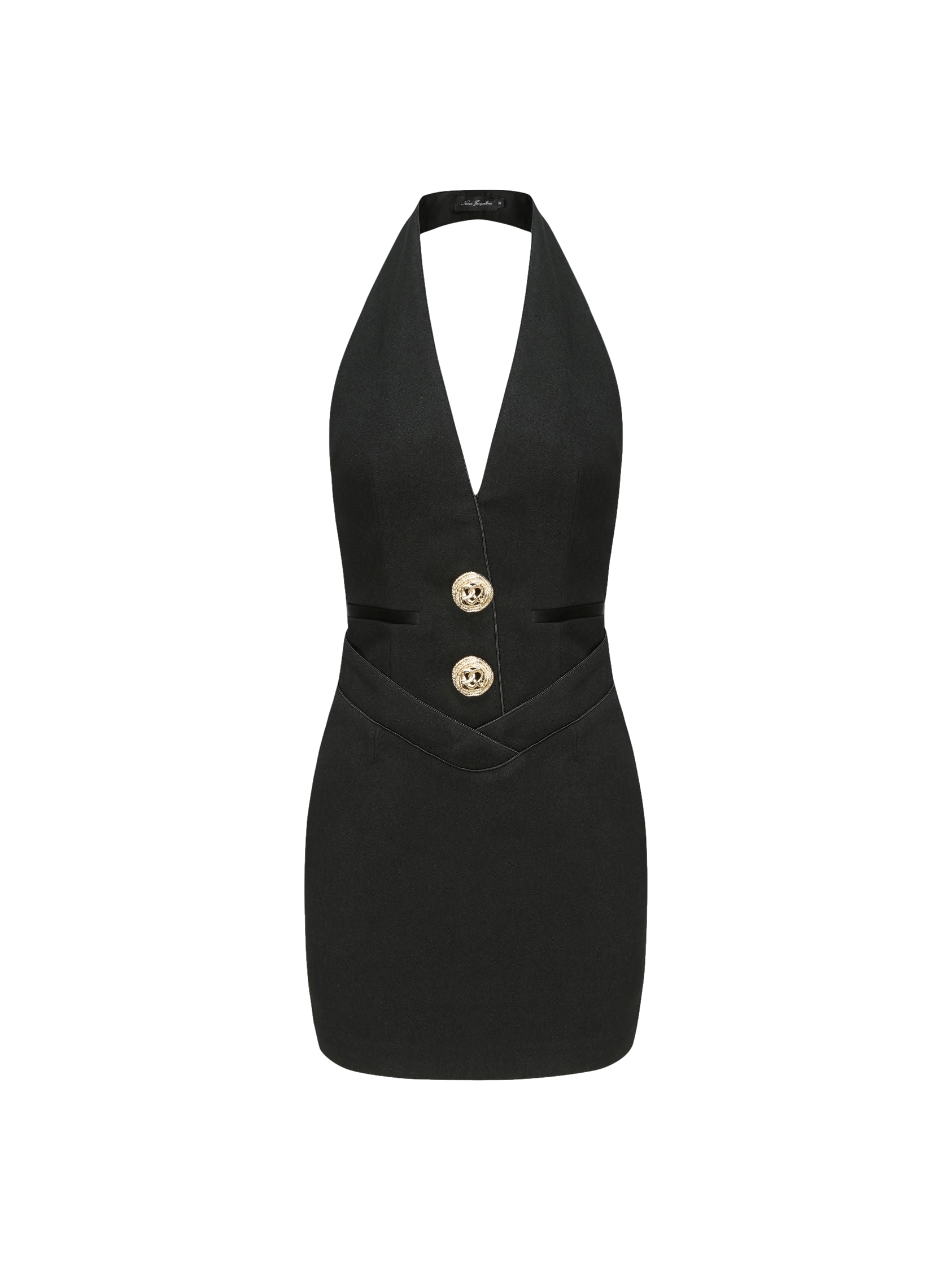 Diana Dress (Black) in Black made by Nana Jacqueline