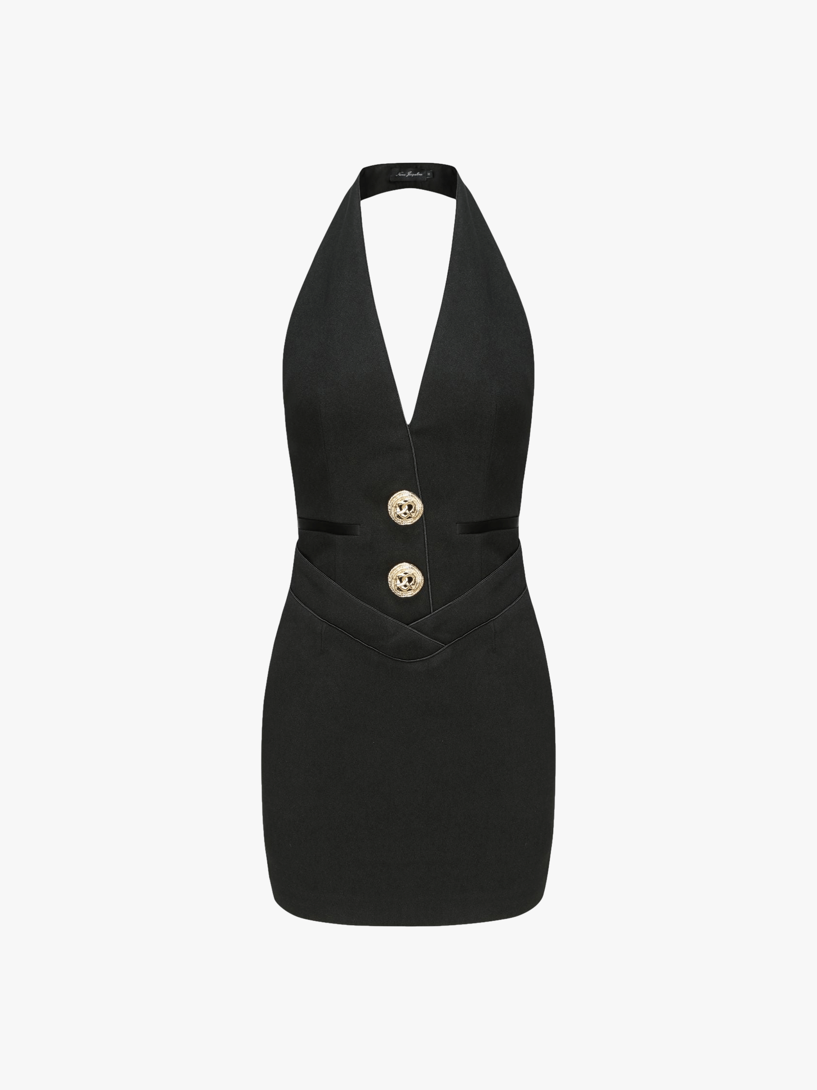 Diana Dress (Black) in Black made by Nana Jacqueline