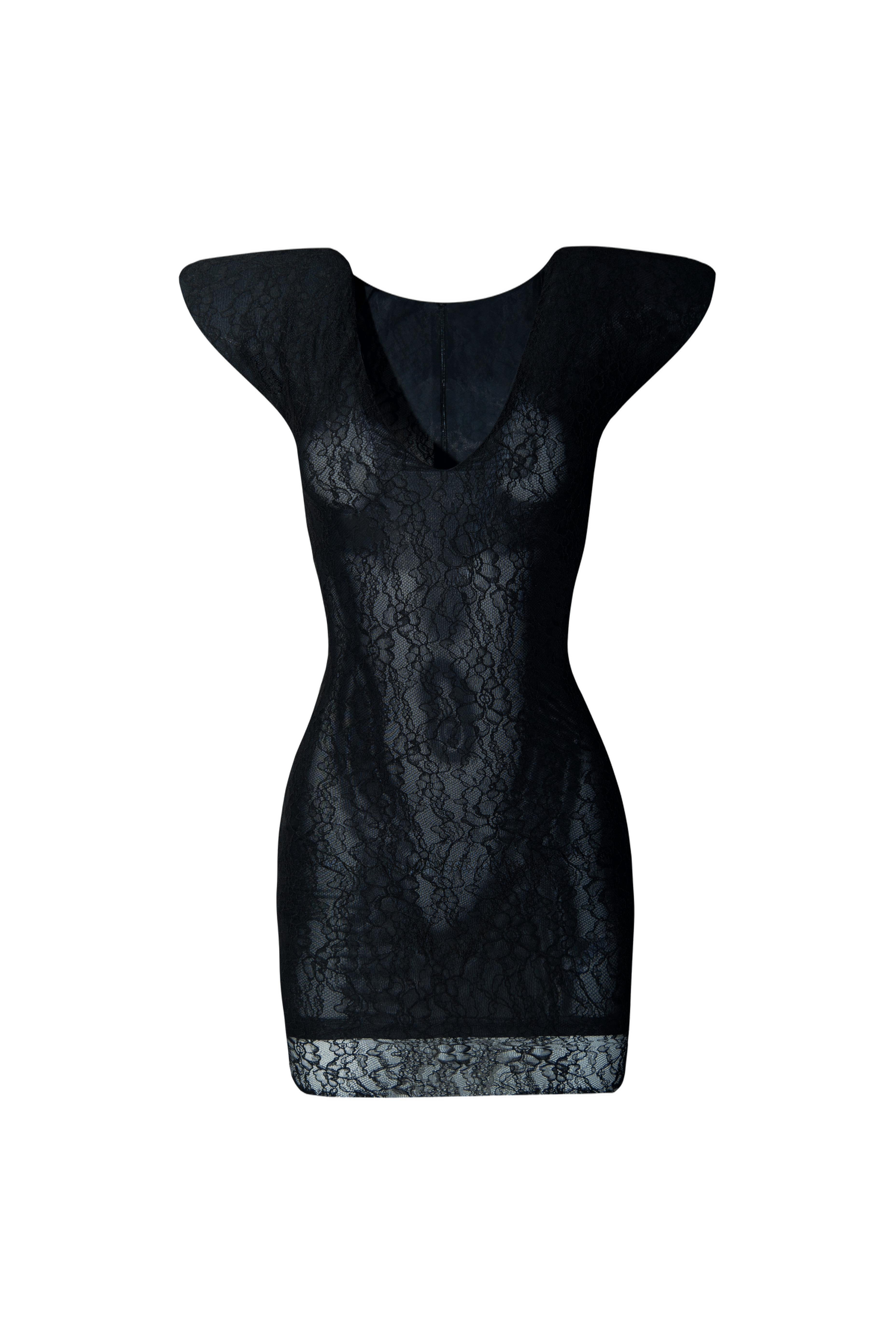 LACE MINI DRESS made by Vestiaire d'un Oiseau Libre