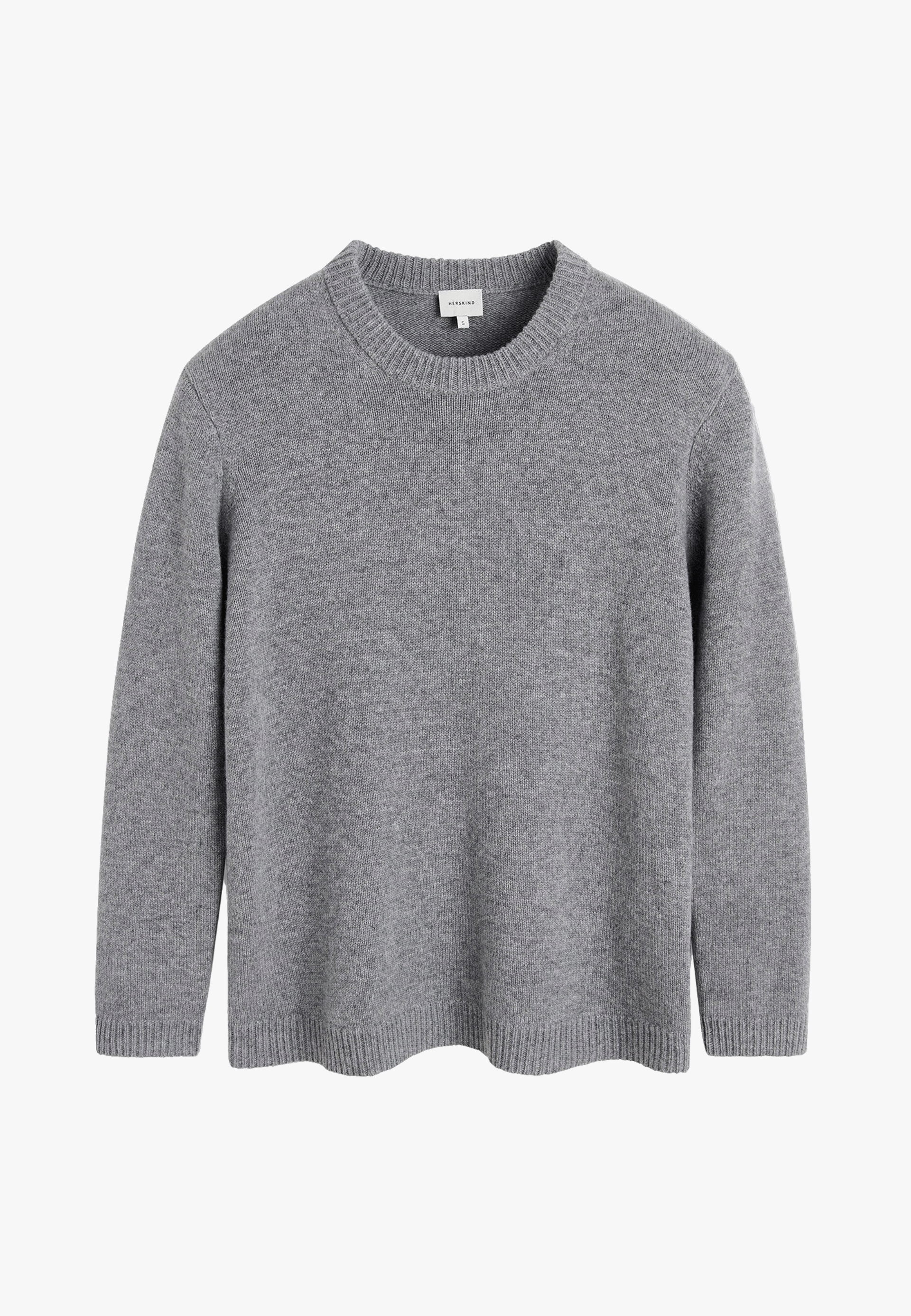 Medina Knit Sweater - Light Grey made by HERSKIND