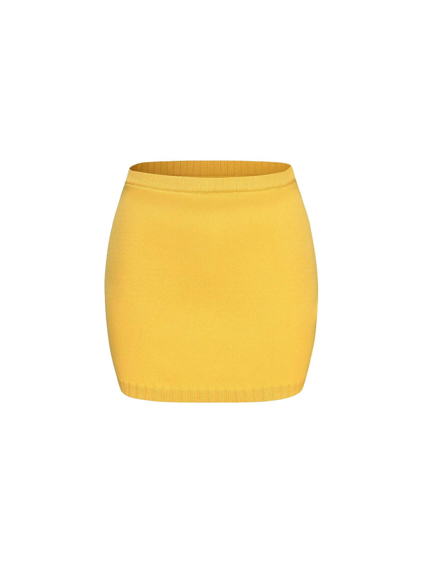 Kennedy Knit Skirt (Yellow) made by Nana Jacqueline