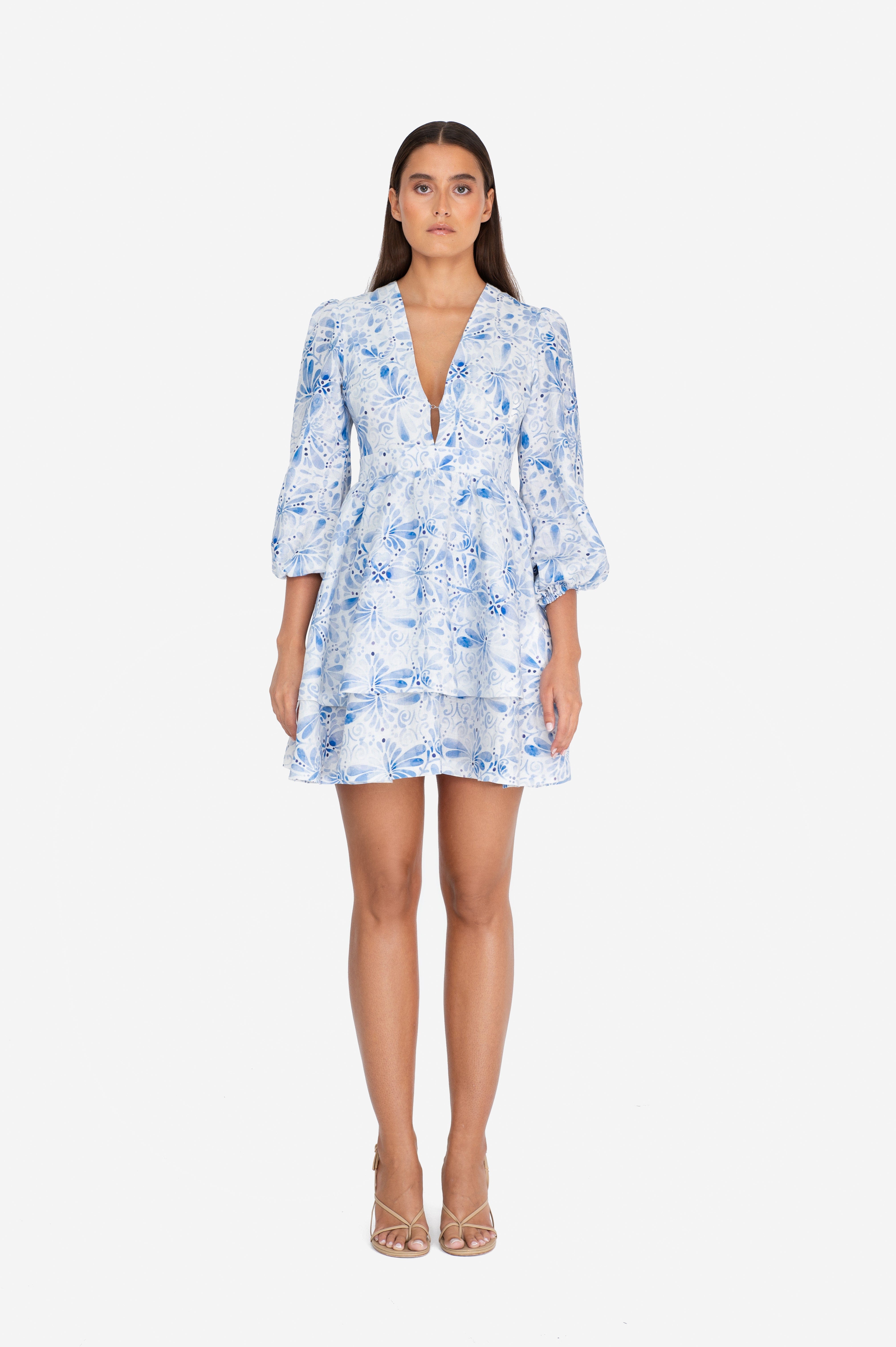 Siena Dress Blue made by MandiBreeze