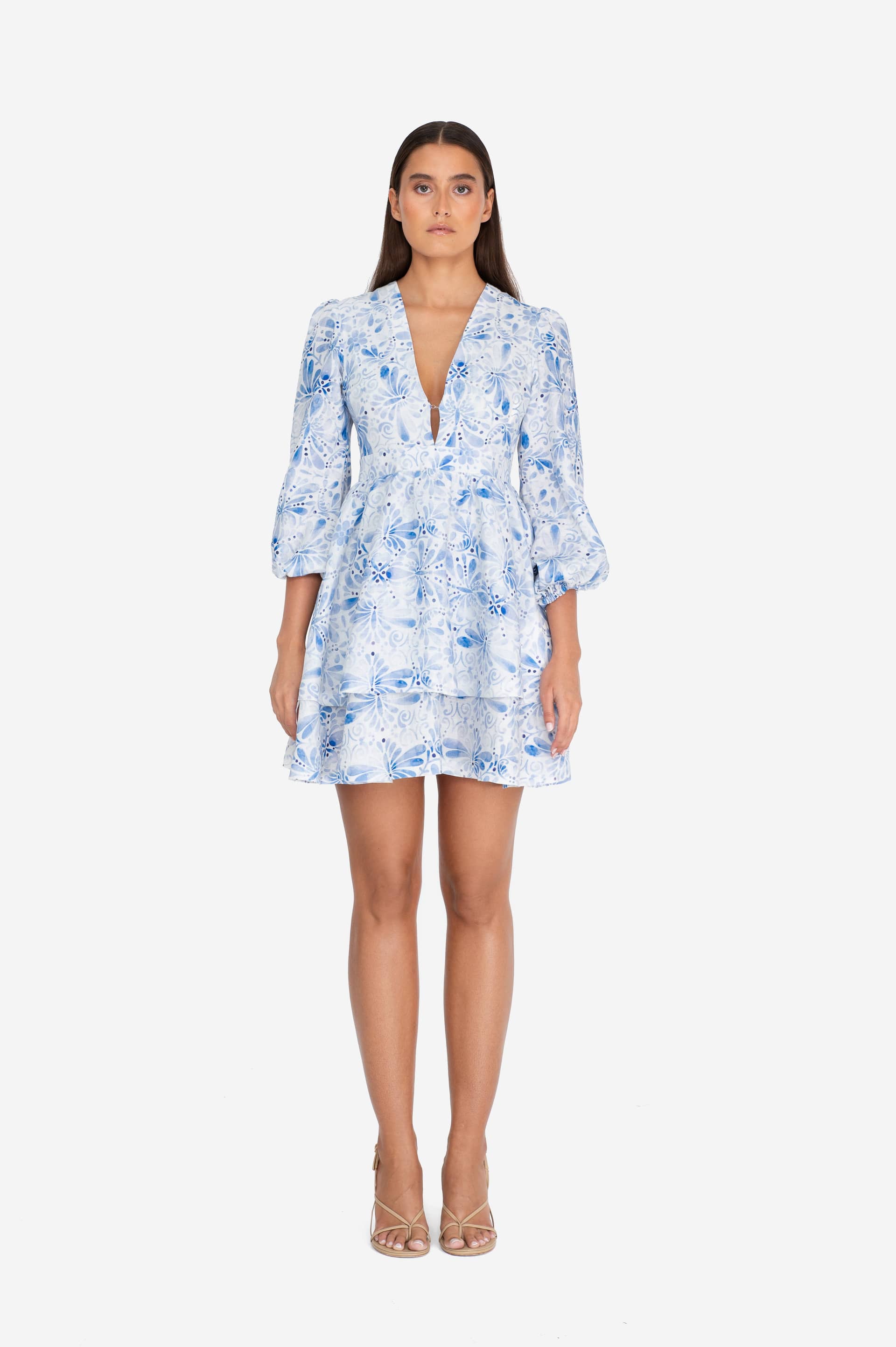 Siena Dress Blue made by MandiBreeze