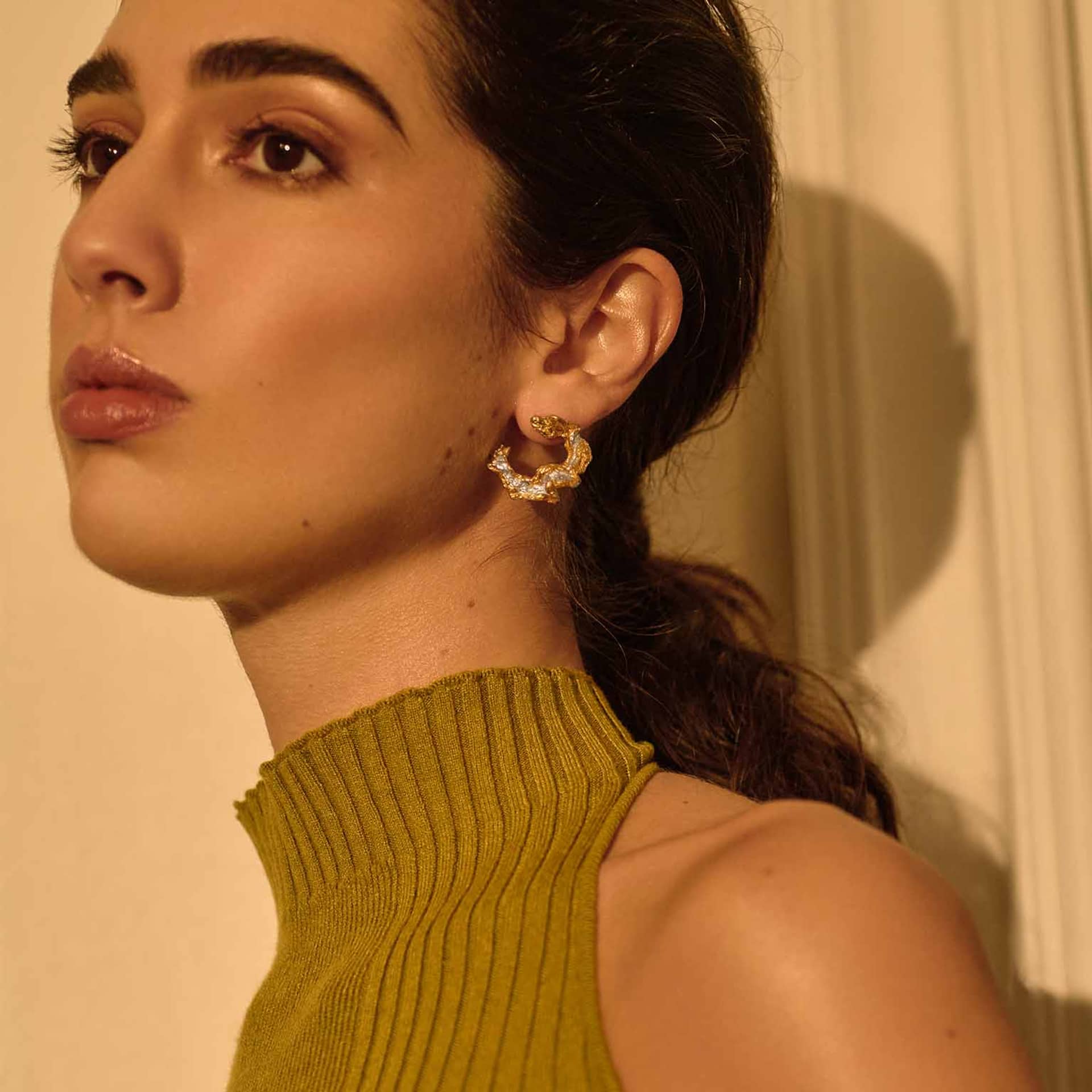 Reva Earrings made by Loveness Lee