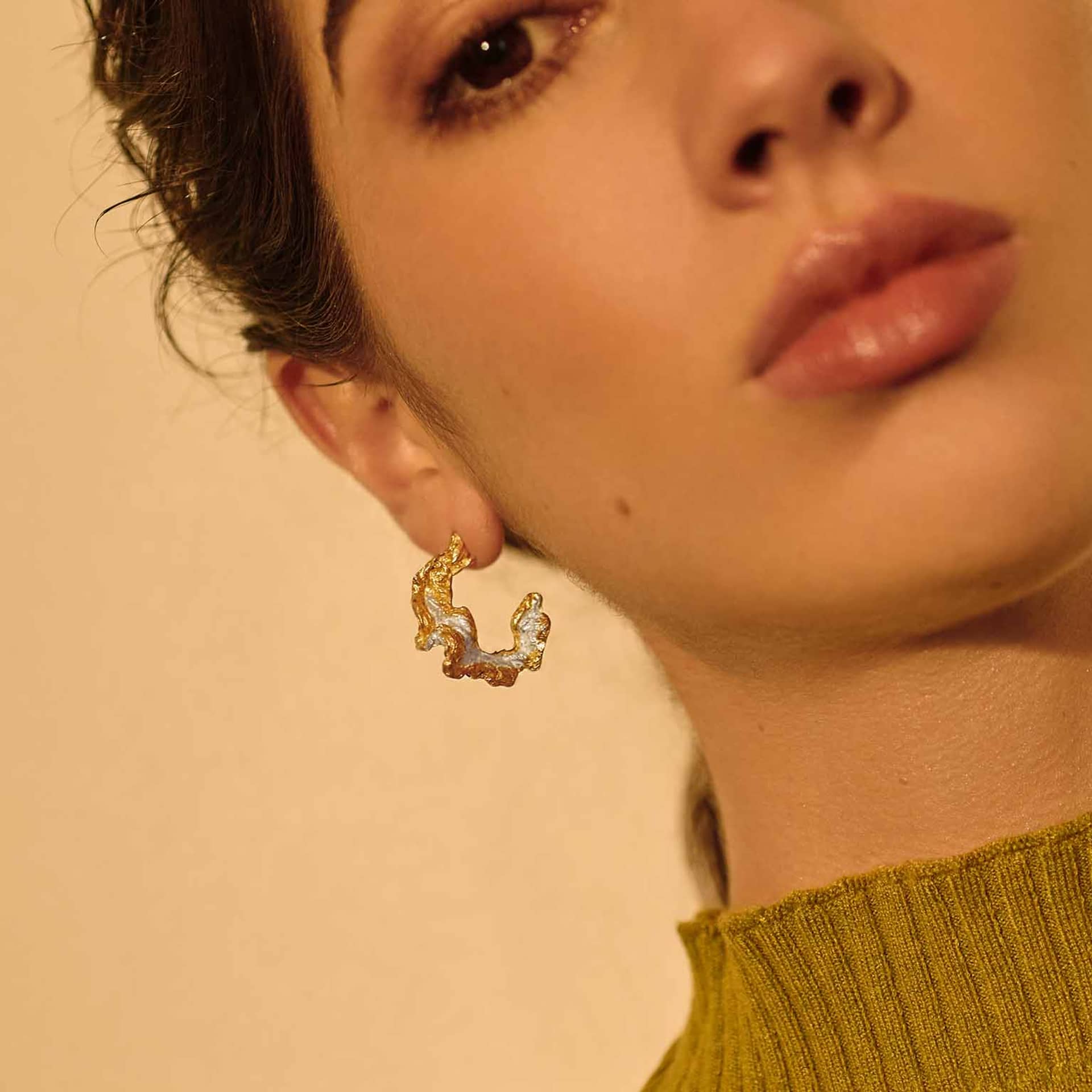 Reva Earrings made by Loveness Lee