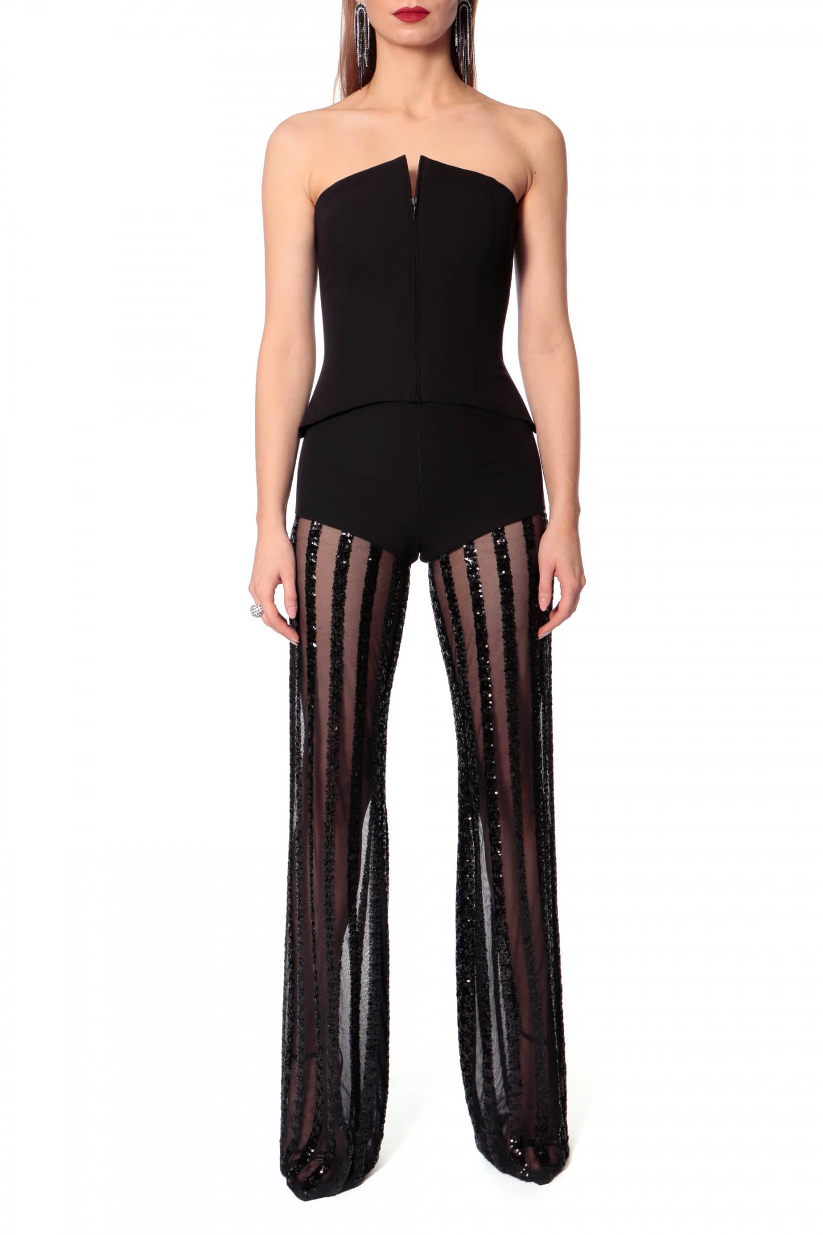 Pants Lynette Black Magic made by HALEWSKI