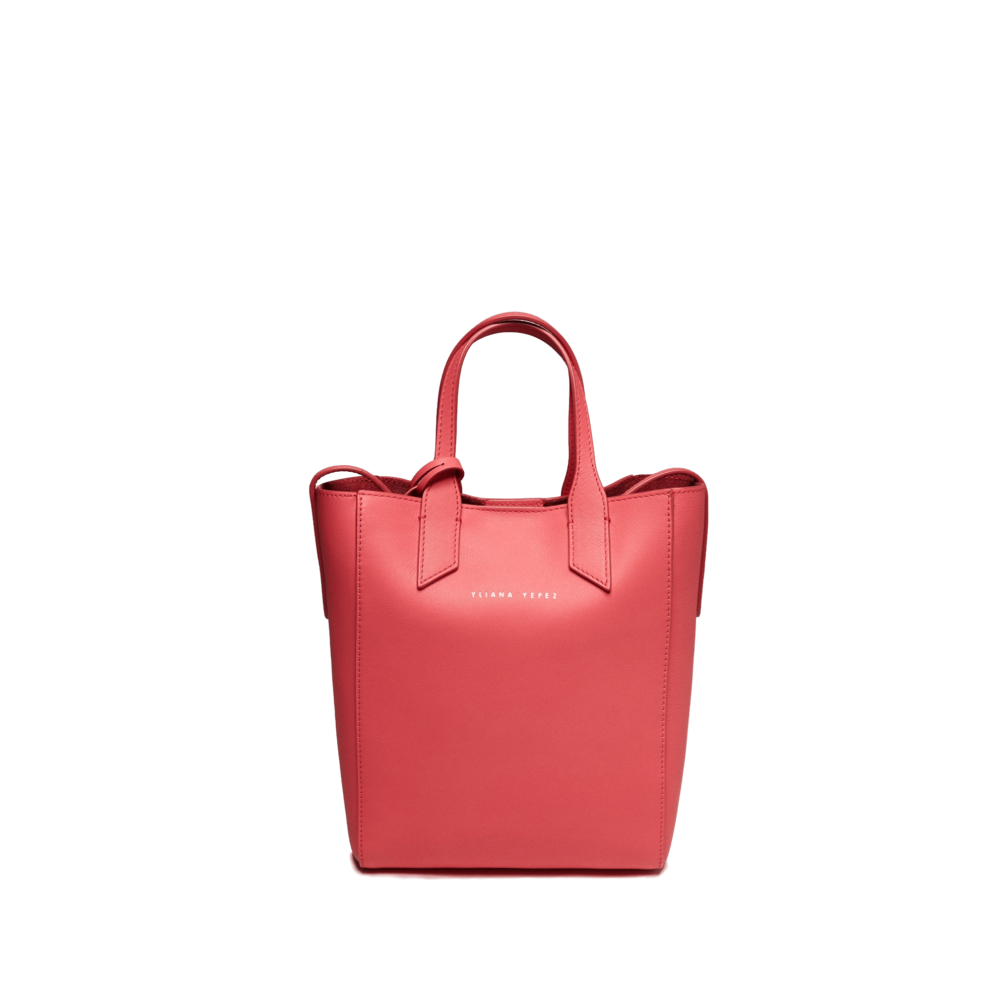 Mini Sarah bubble gum tote made by Yliana Yepez