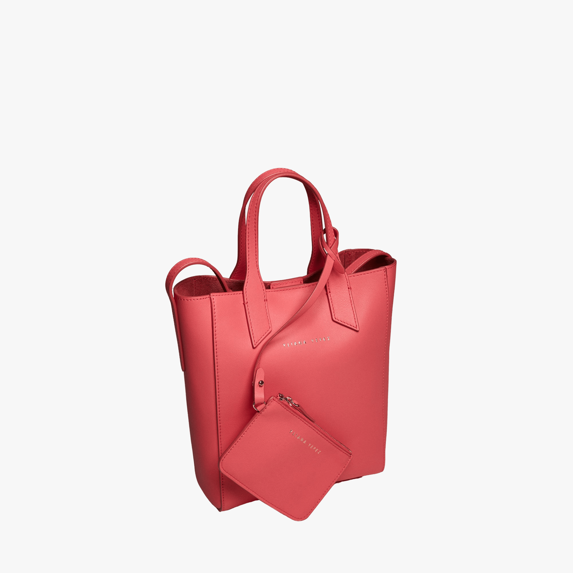 Mini Sarah bubble gum tote made by Yliana Yepez