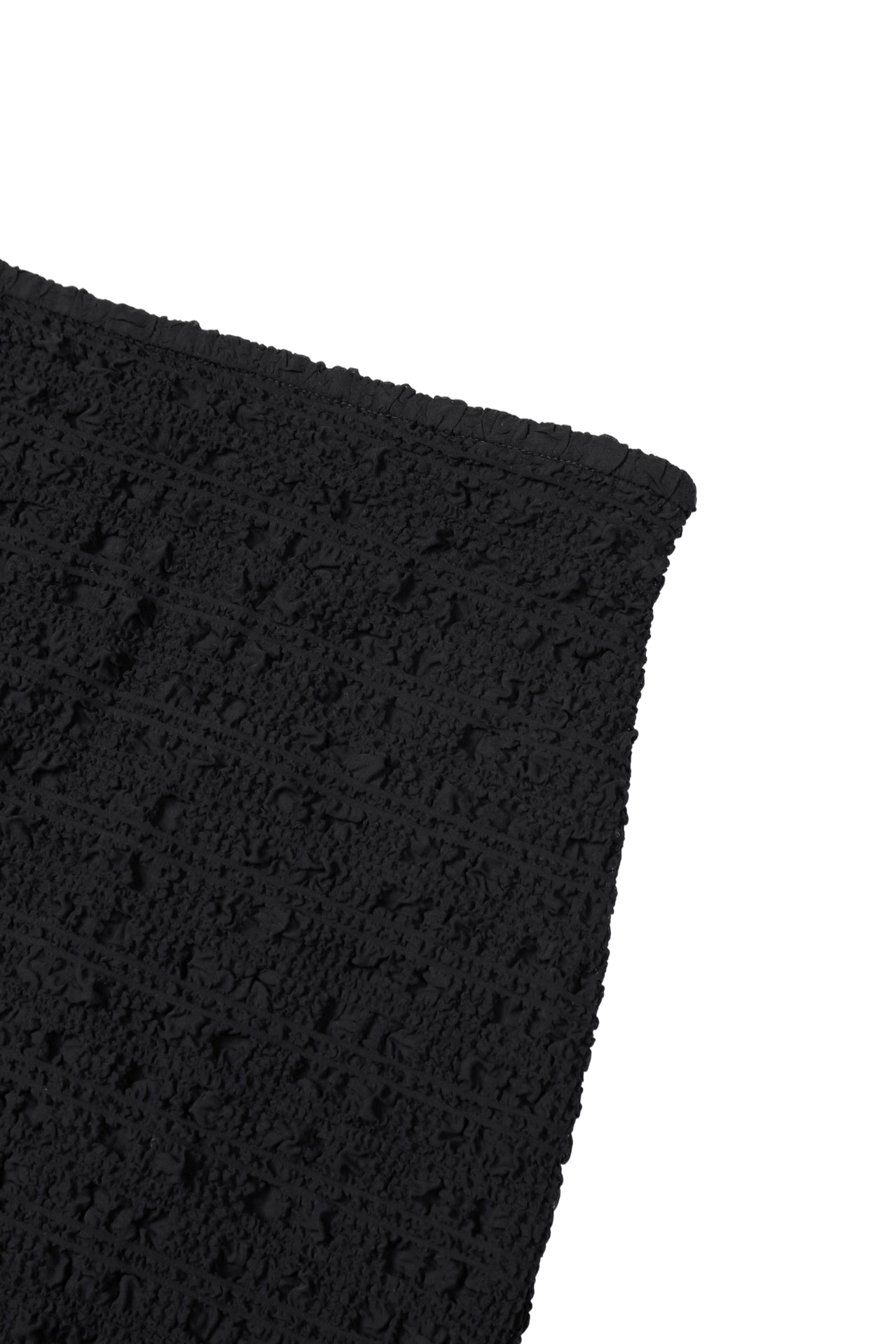 TEXTURED MIDI SKIRT made by YIBRI