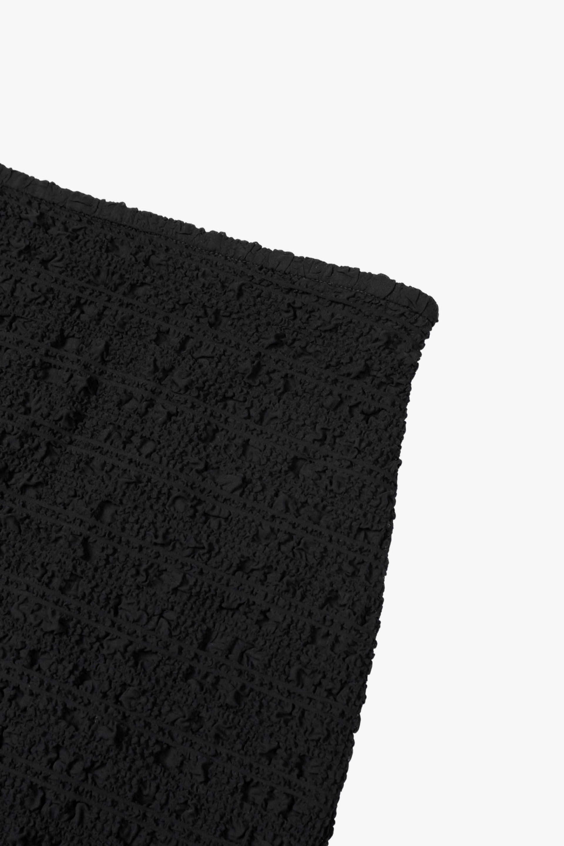 TEXTURED MIDI SKIRT made by YIBRI