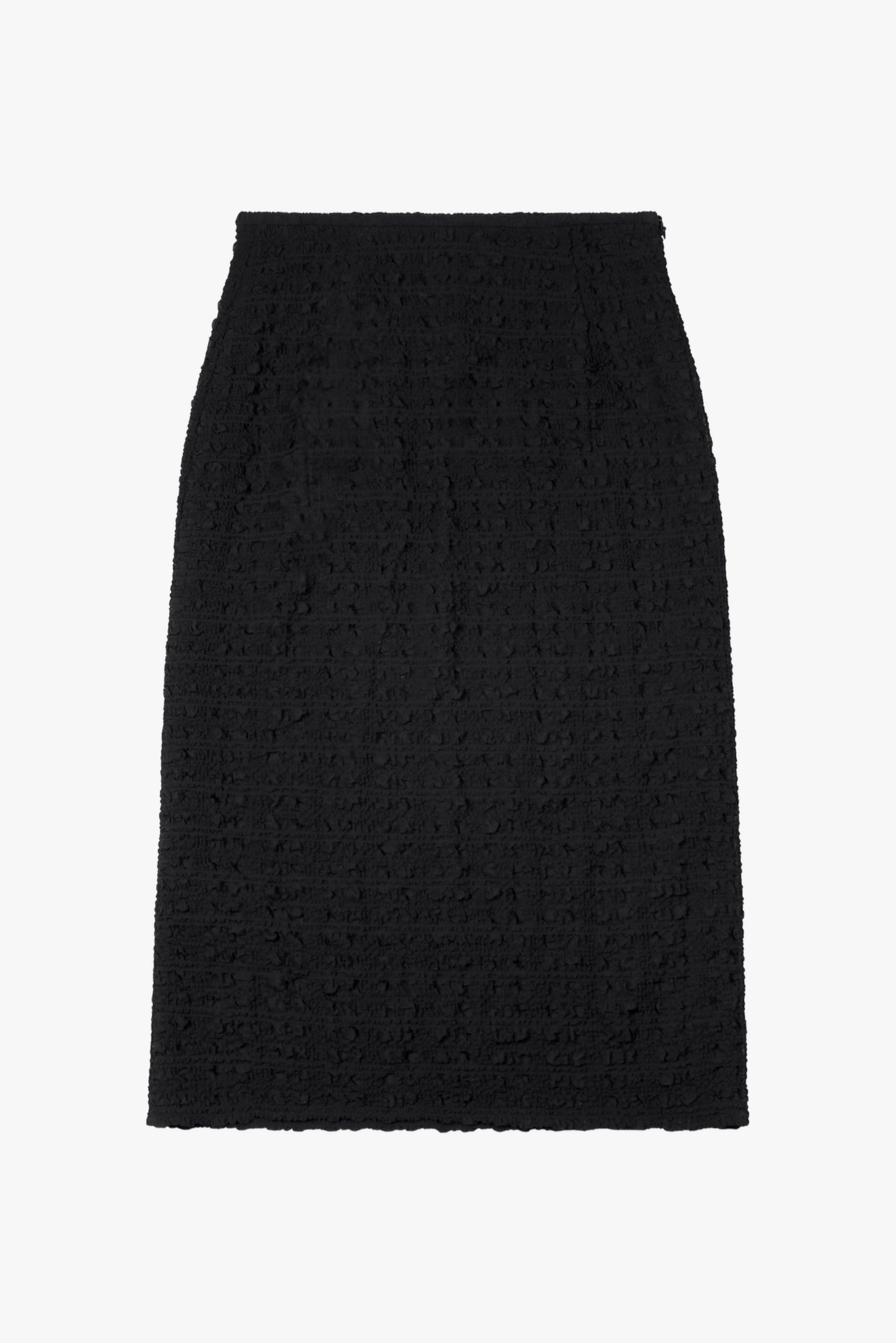 TEXTURED MIDI SKIRT made by YIBRI