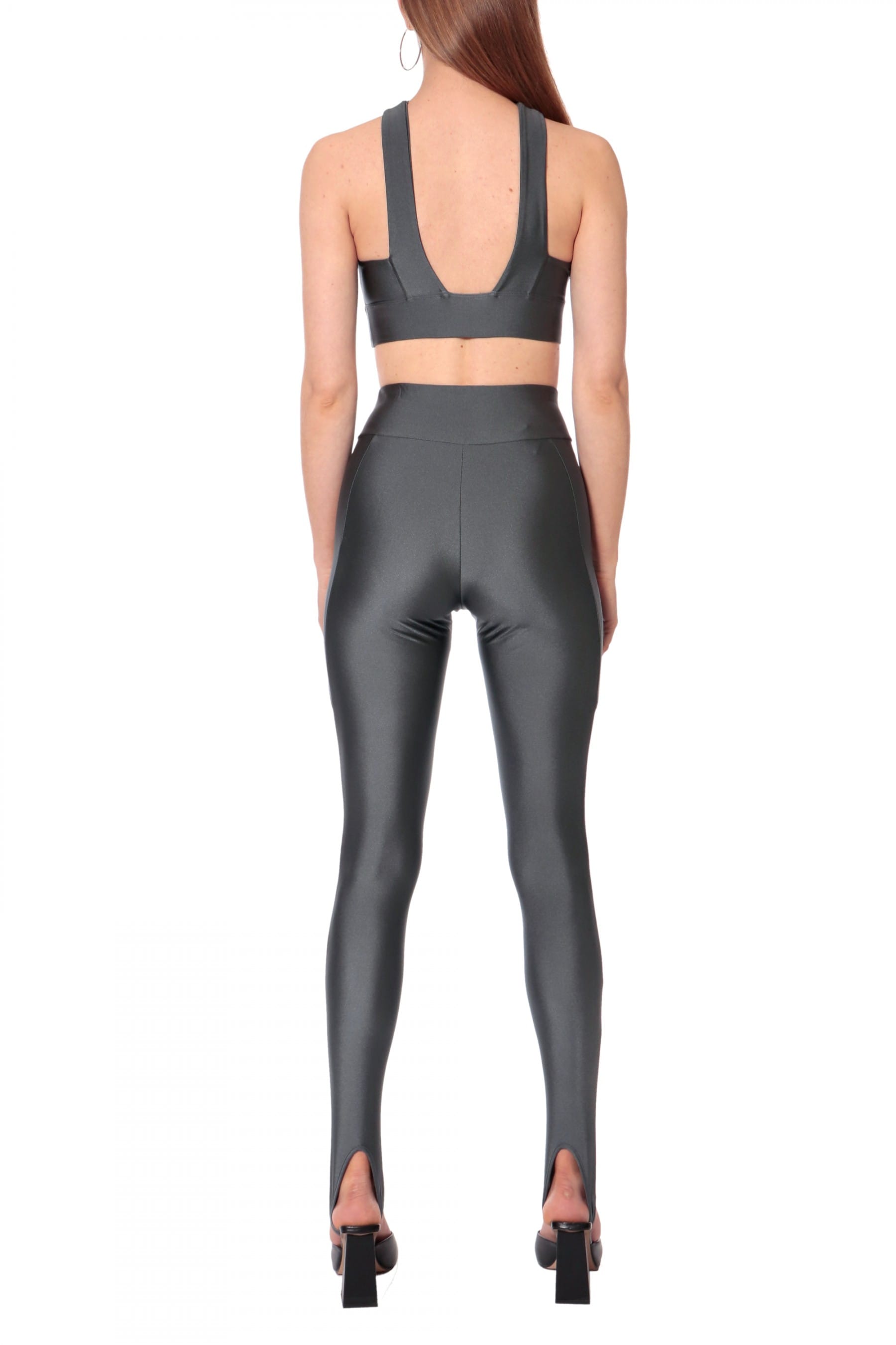 Pants Gia Smoked Pearl in Grey made by HALEWSKI