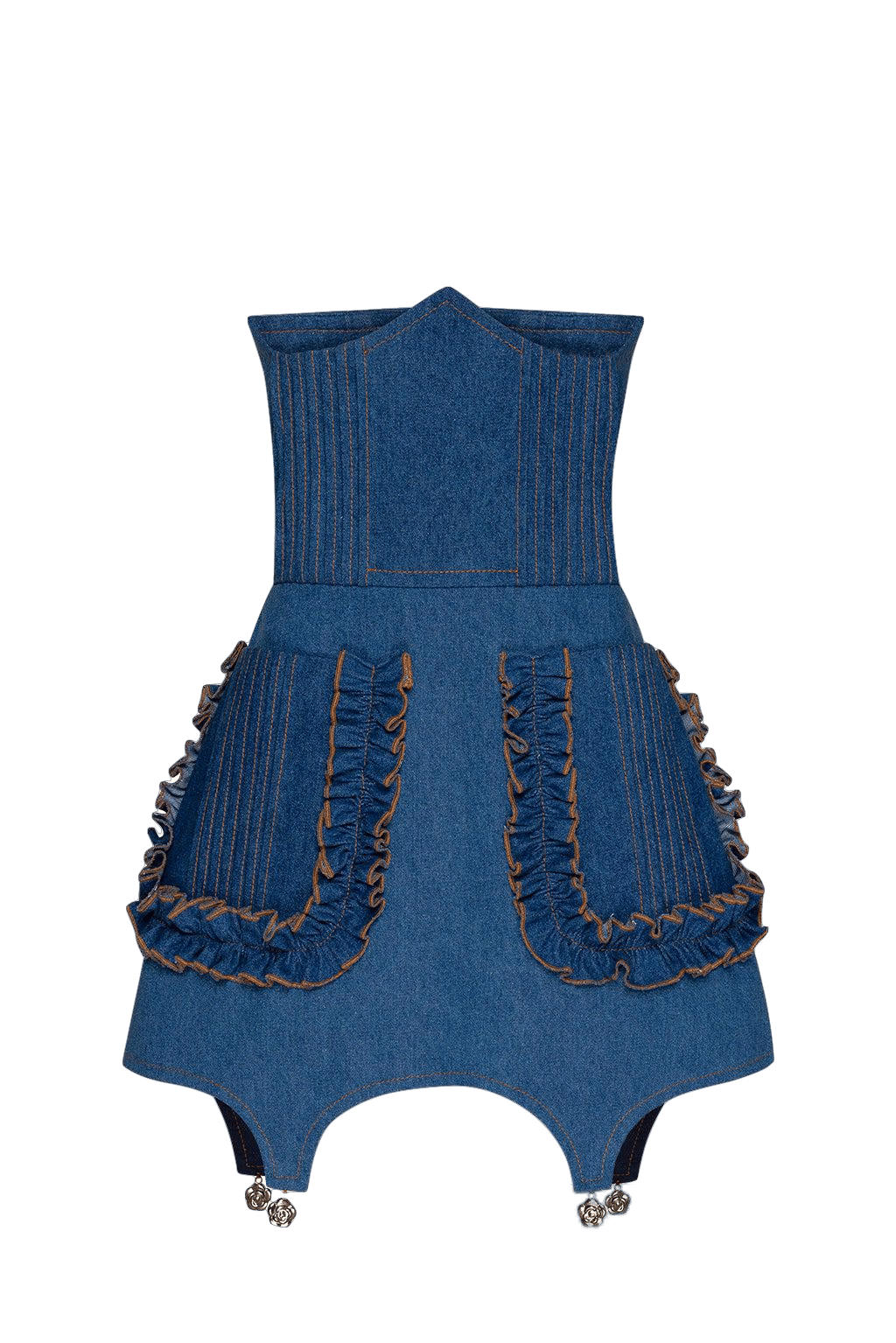 Denim Corset Skirt made by Guranda