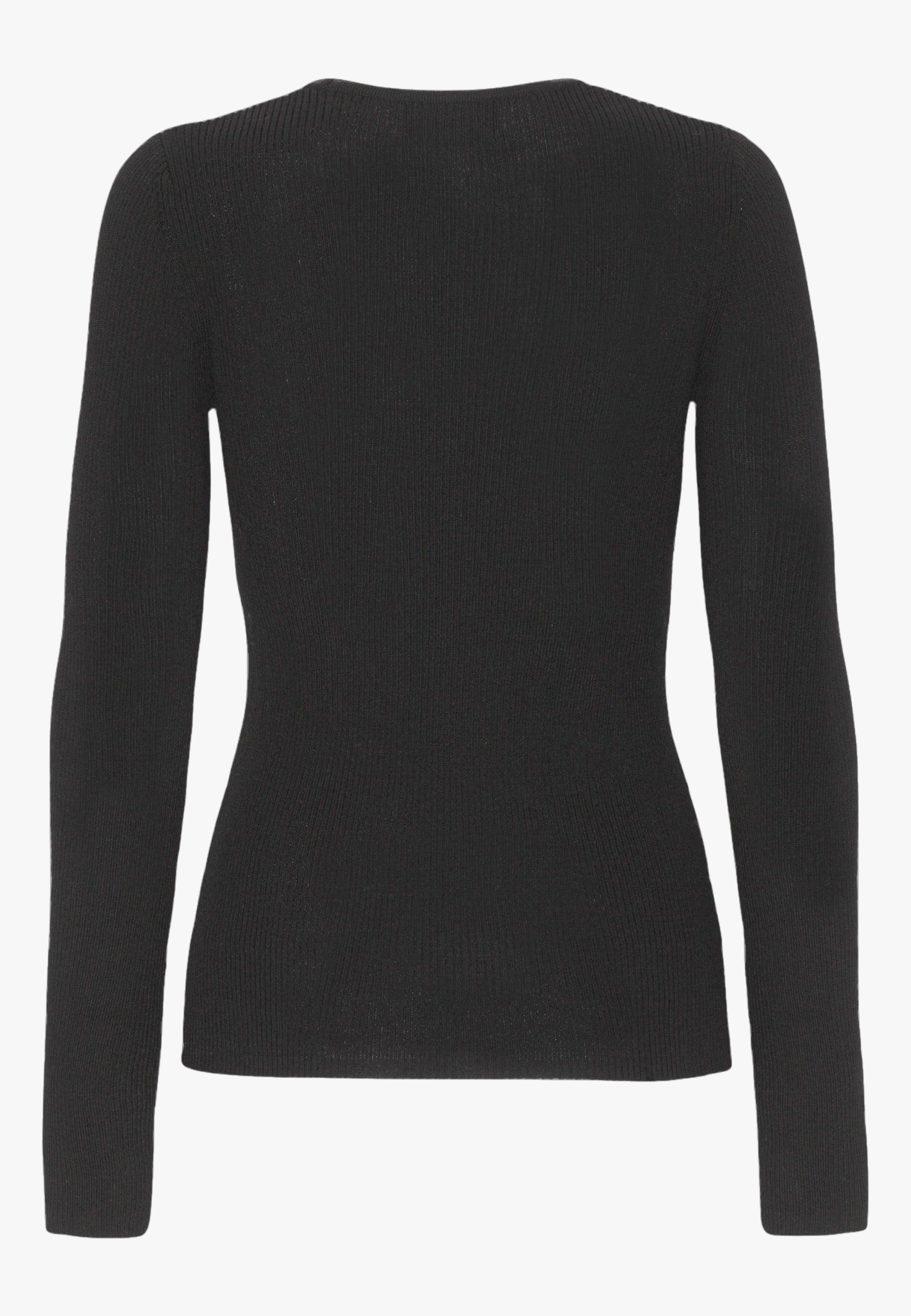 Camb Knit Blouse - Black made by HERSKIND