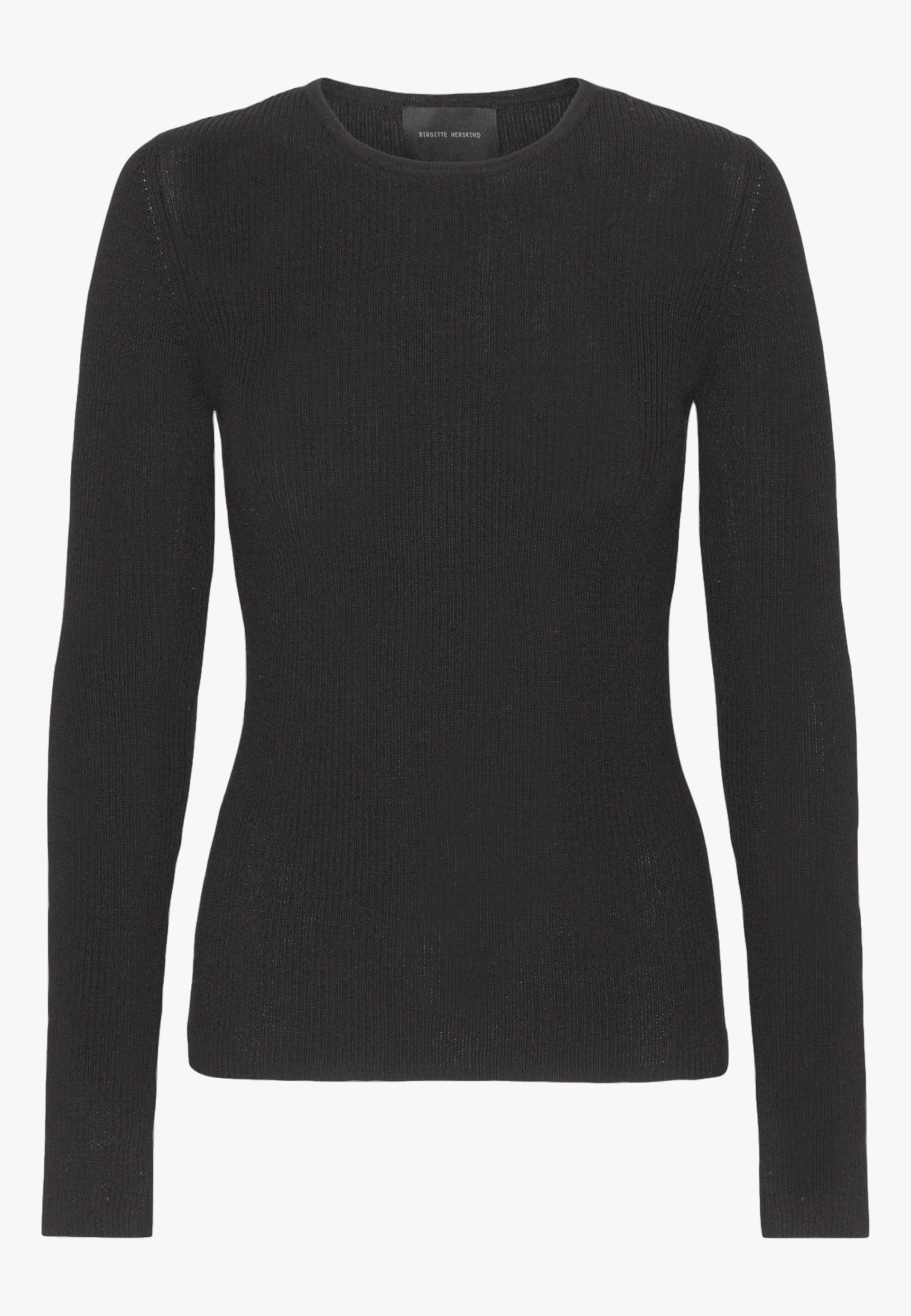 Camb Knit Blouse - Black made by HERSKIND