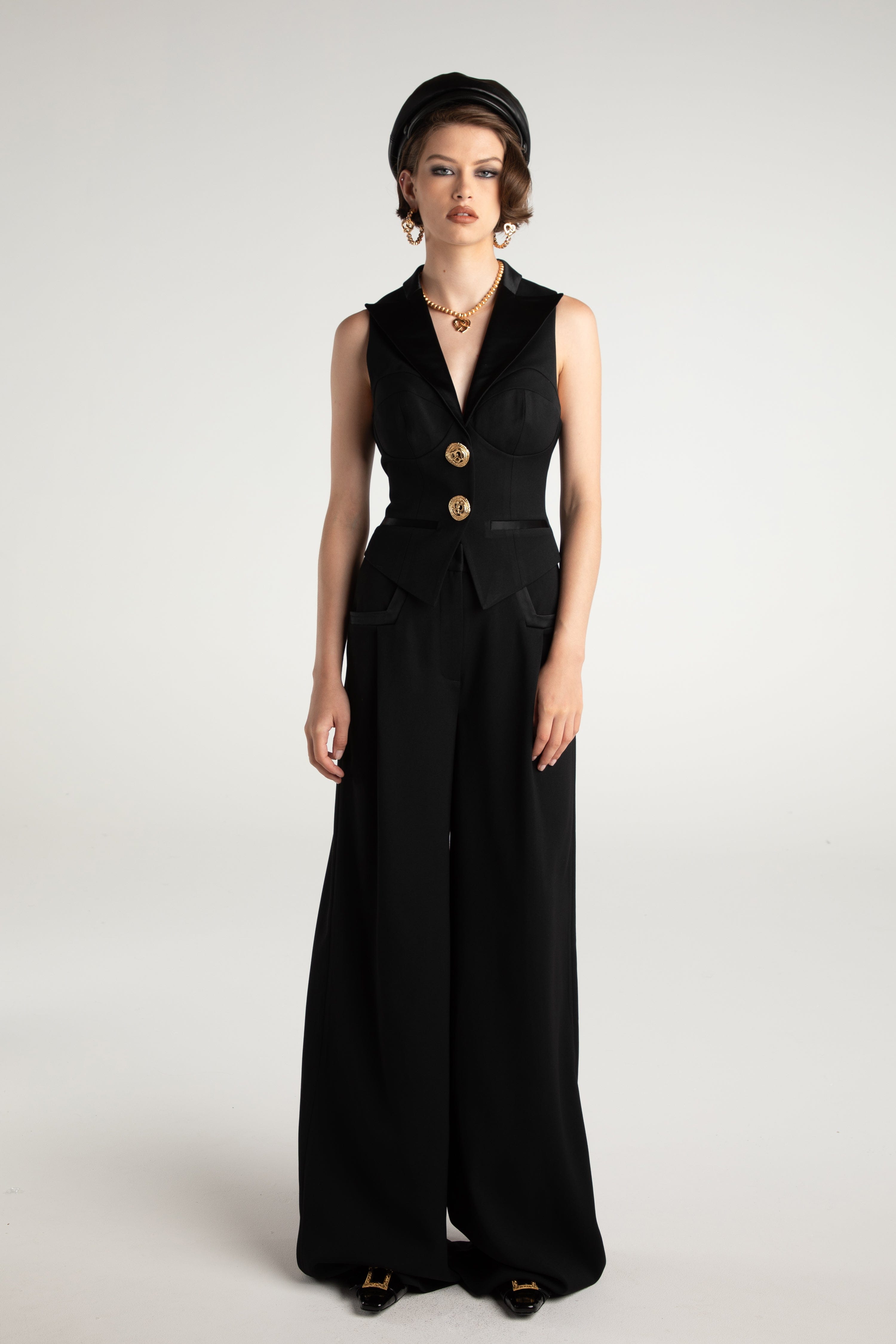 Diana Pants (Black) in Black made by Nana Jacqueline