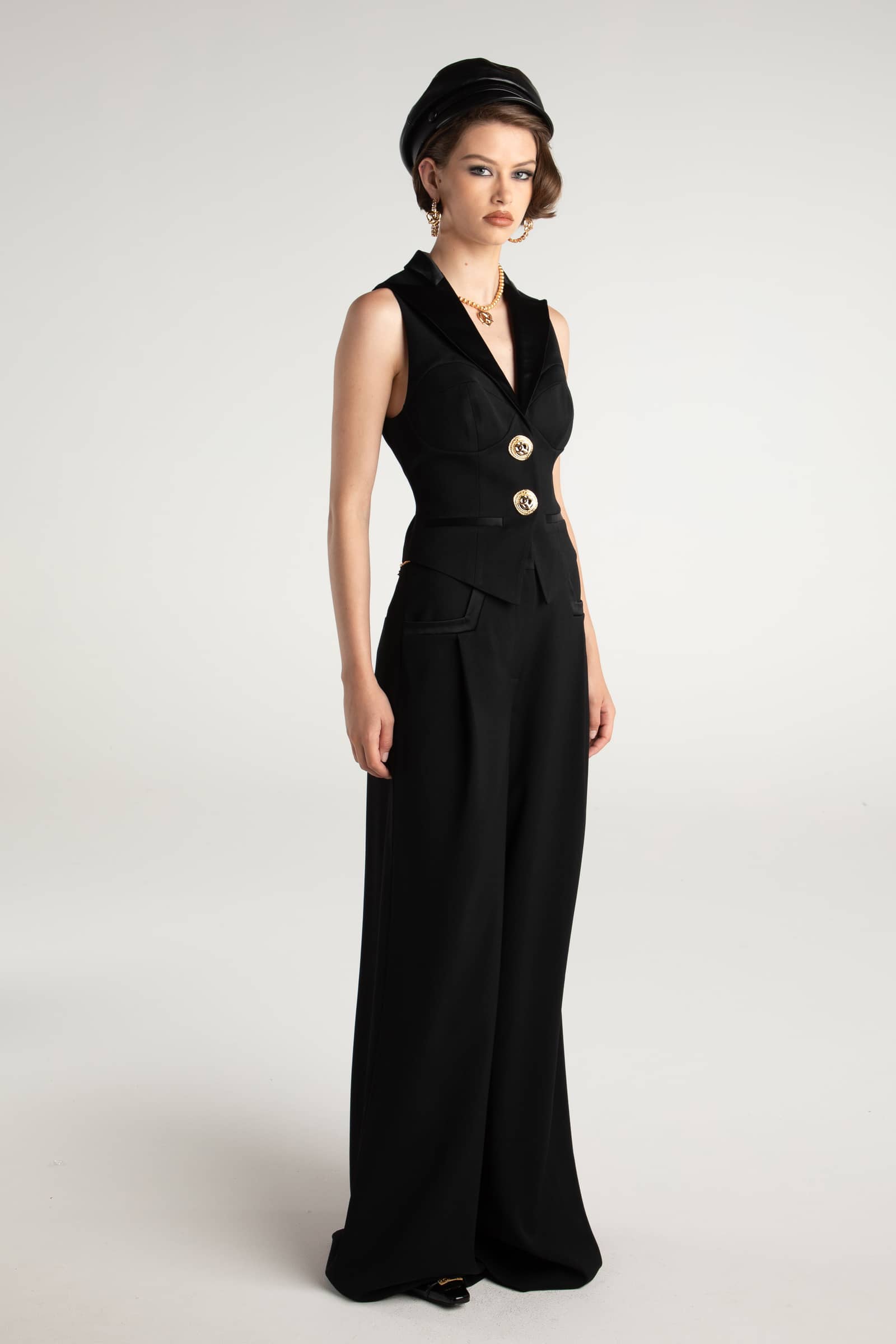 Diana Pants (Black) in Black made by Nana Jacqueline