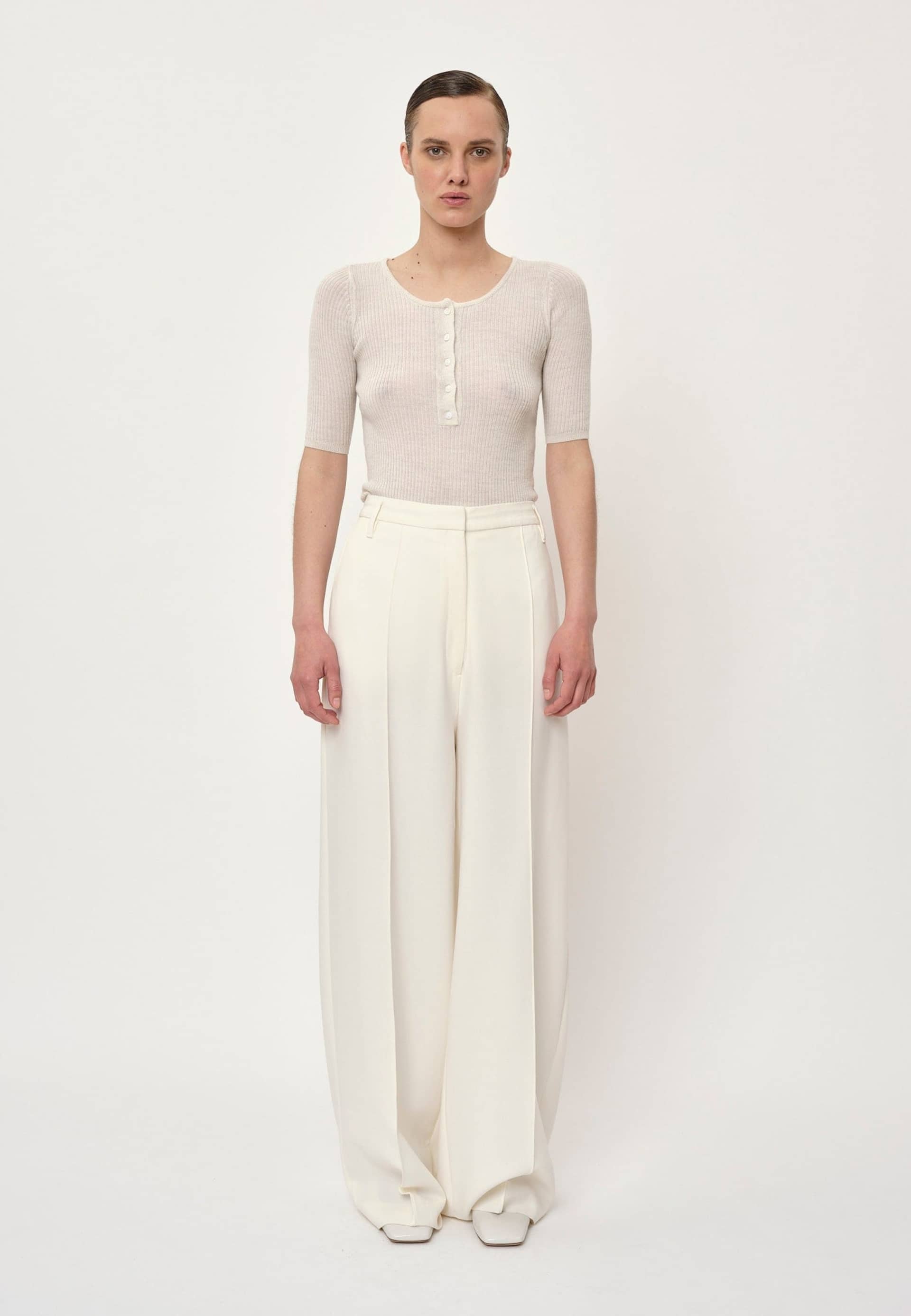 Kimberly Pants - Off White made by HERSKIND