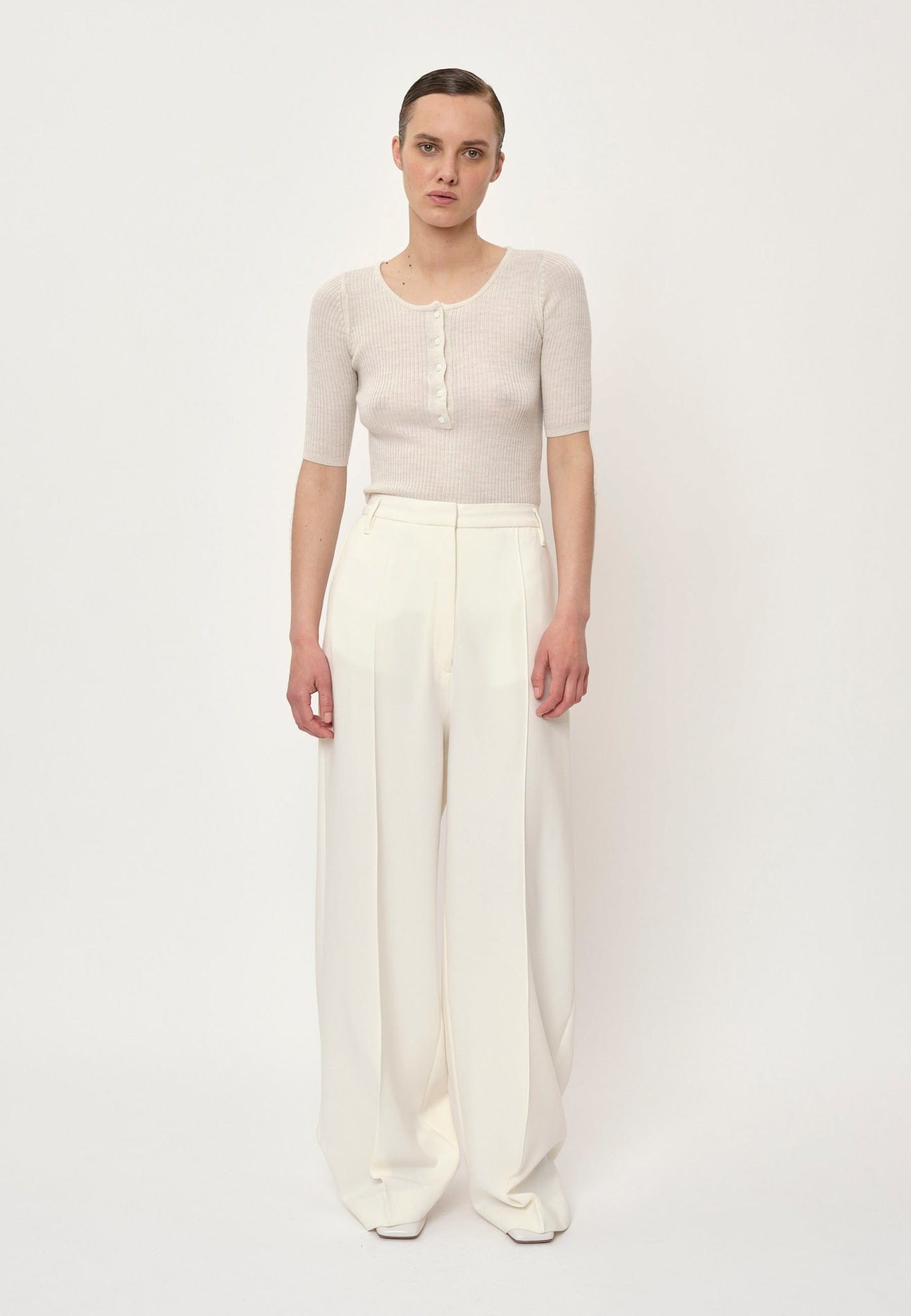 Kimberly Pants - Off White made by HERSKIND