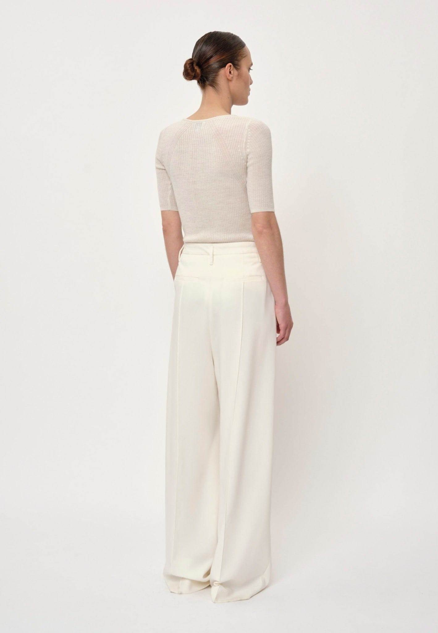 Kimberly Pants - Off White made by HERSKIND