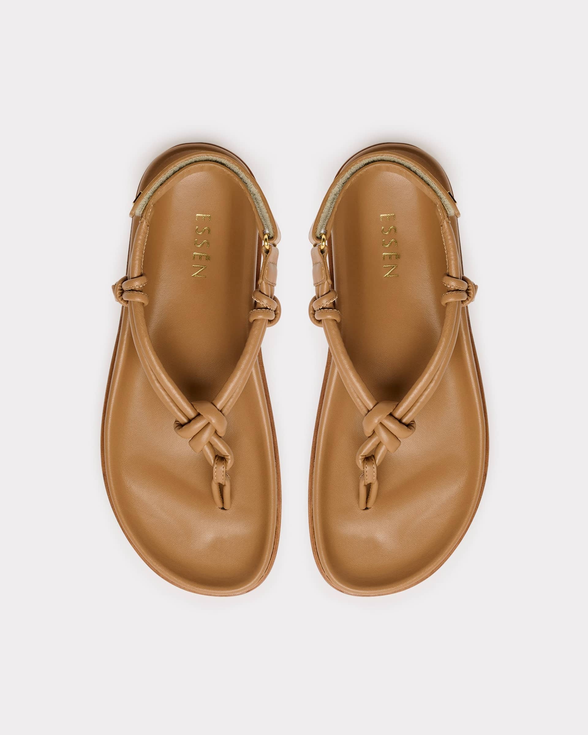 The Sporty Slingback - Tan made by ESSEN