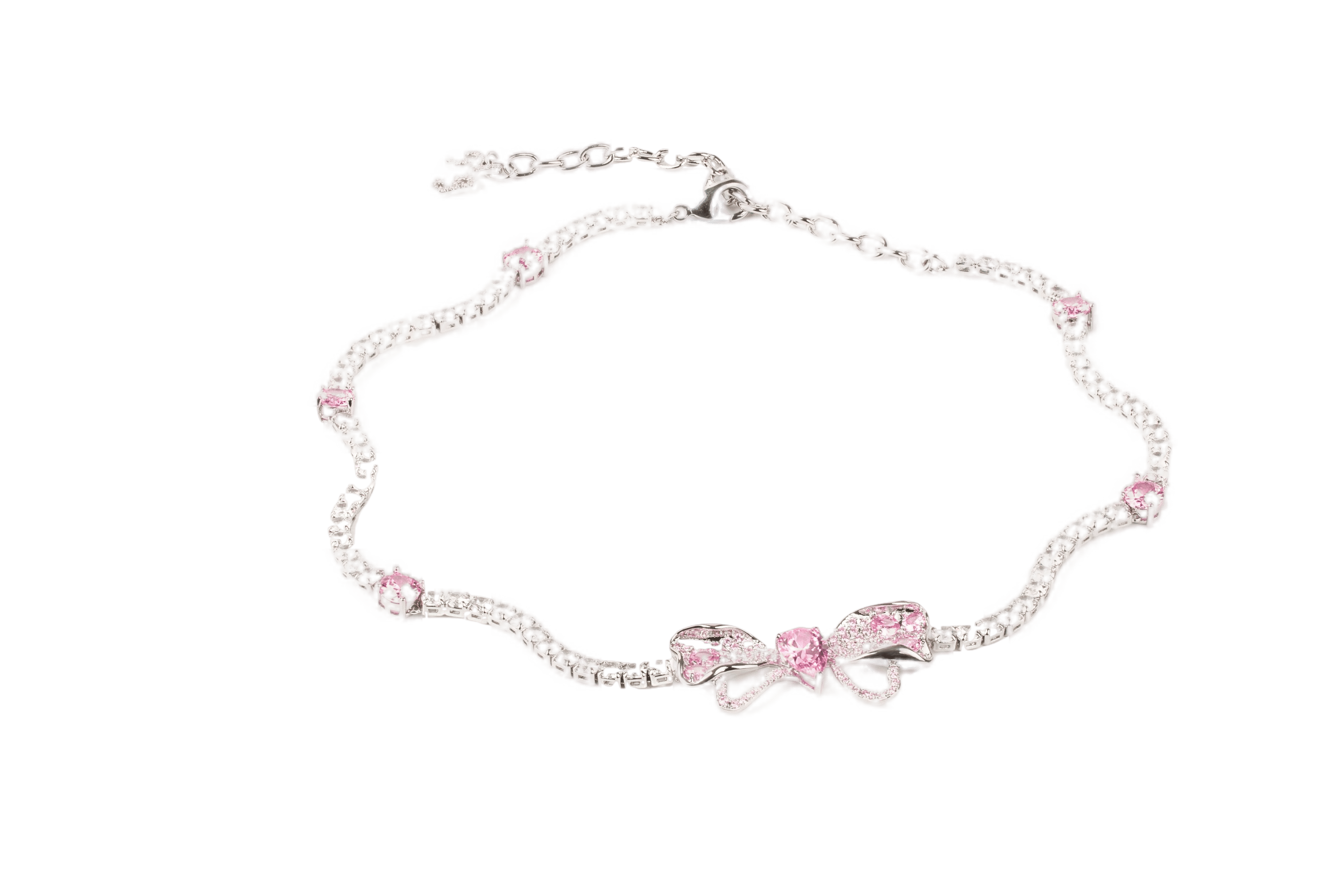 Asha Choker in Pink made by Nana Jacqueline