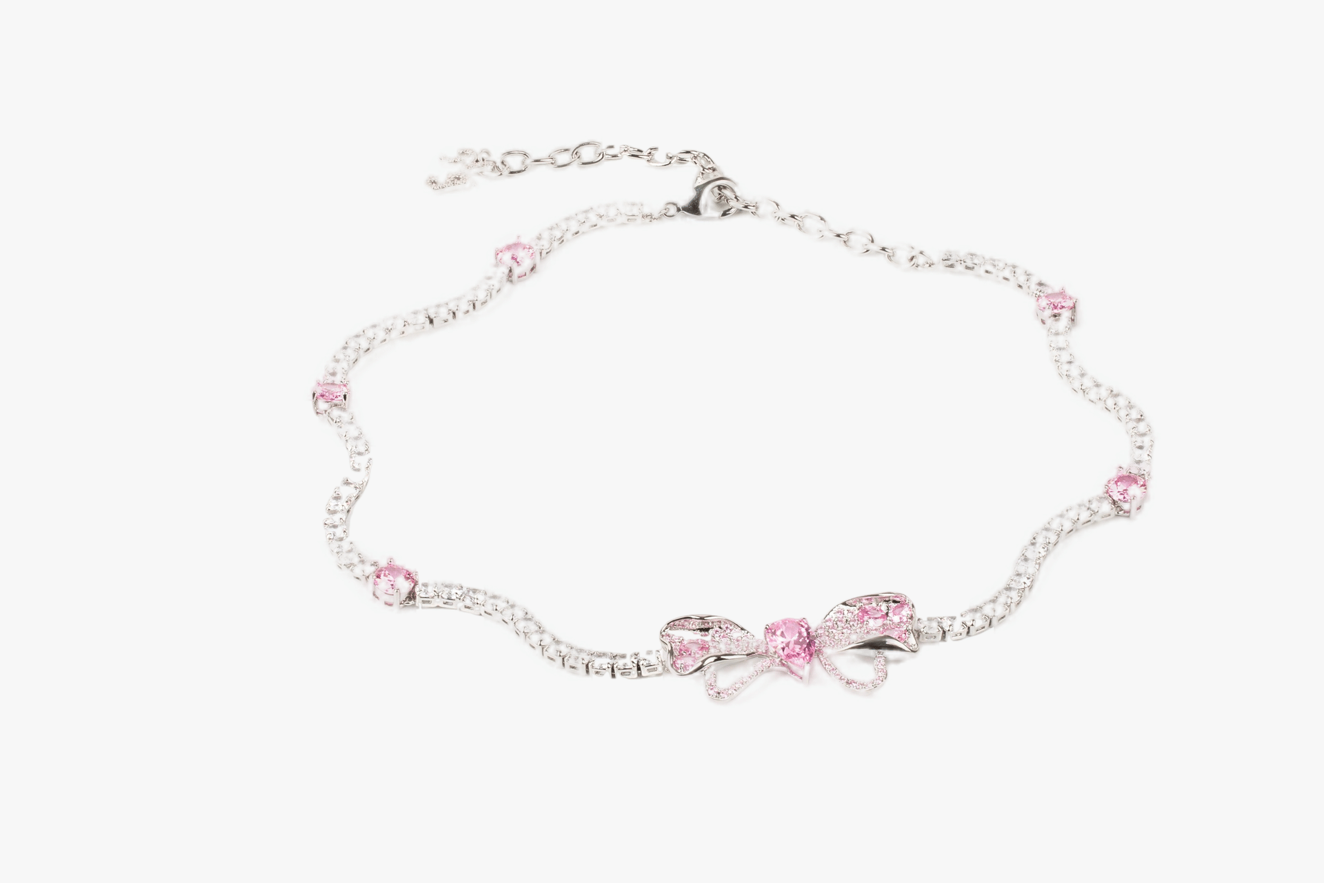 Asha Choker in Pink made by Nana Jacqueline