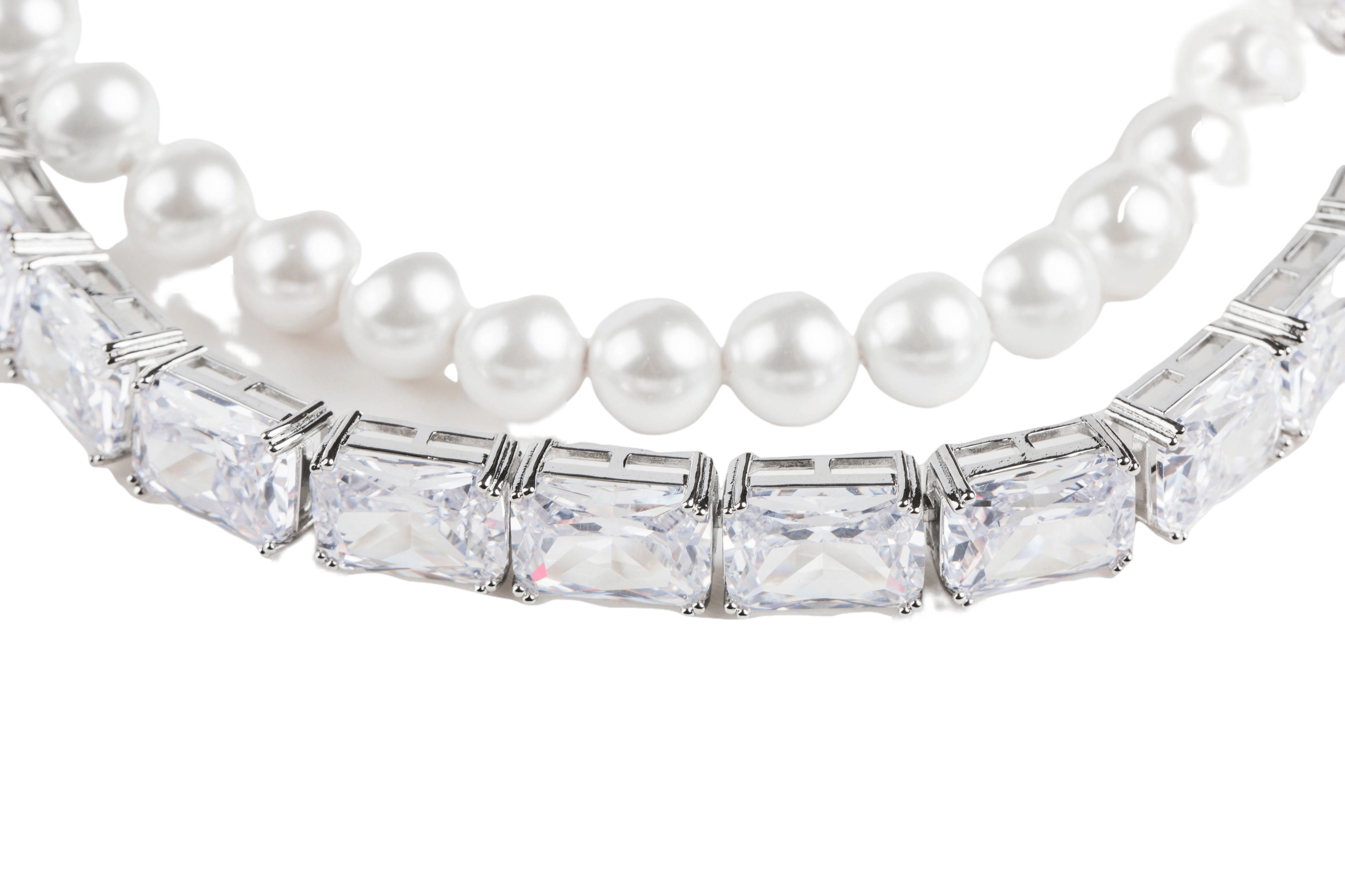 Gracey Pearl Crystal Choker Necklace (Final Sale) made by Nana Jacqueline