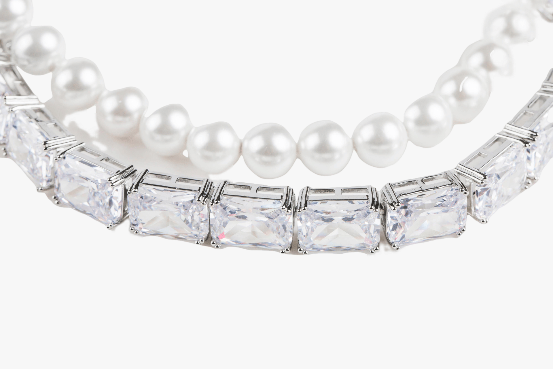 Gracey Pearl Crystal Choker Necklace (Final Sale) made by Nana Jacqueline