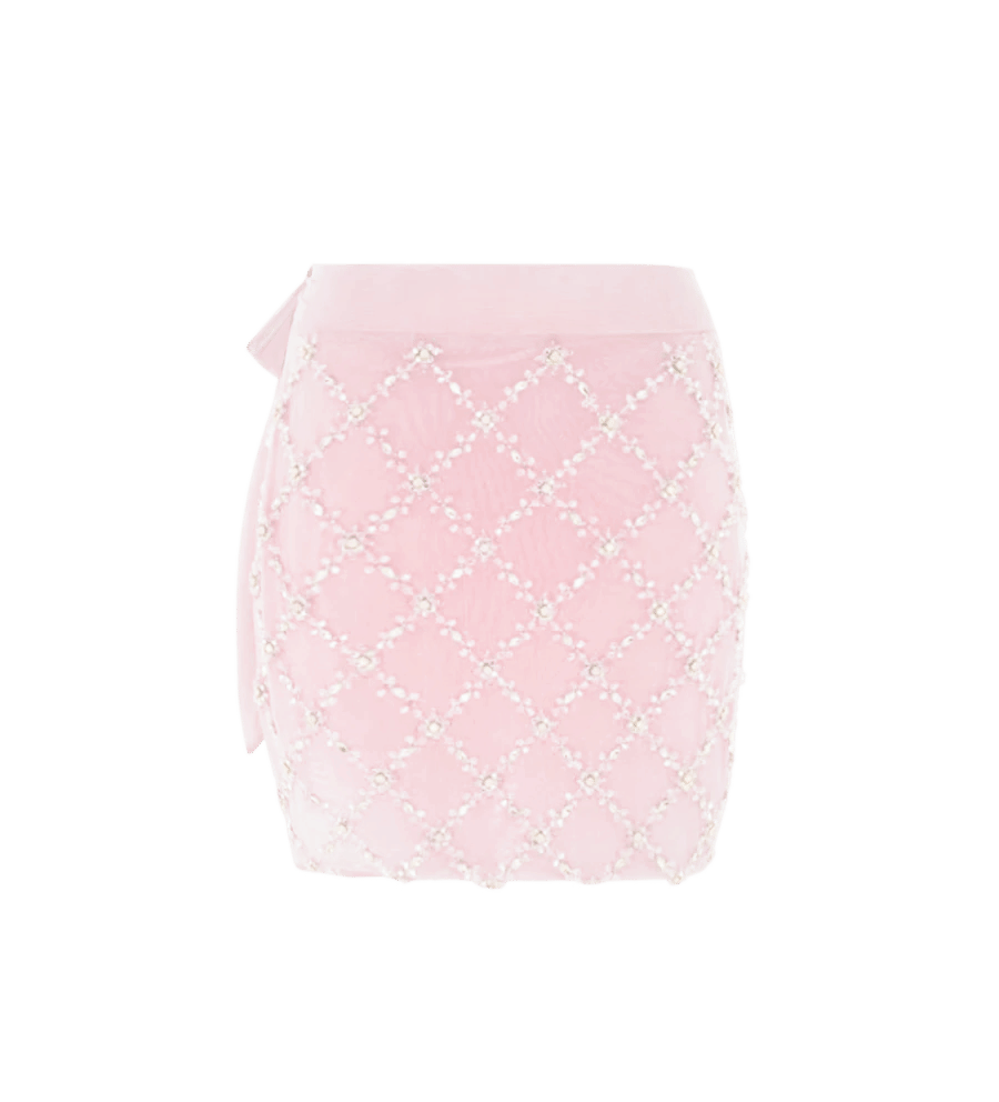 Elani Self Tie Lightweight Sarong Pink made by Oceanus Swimwear