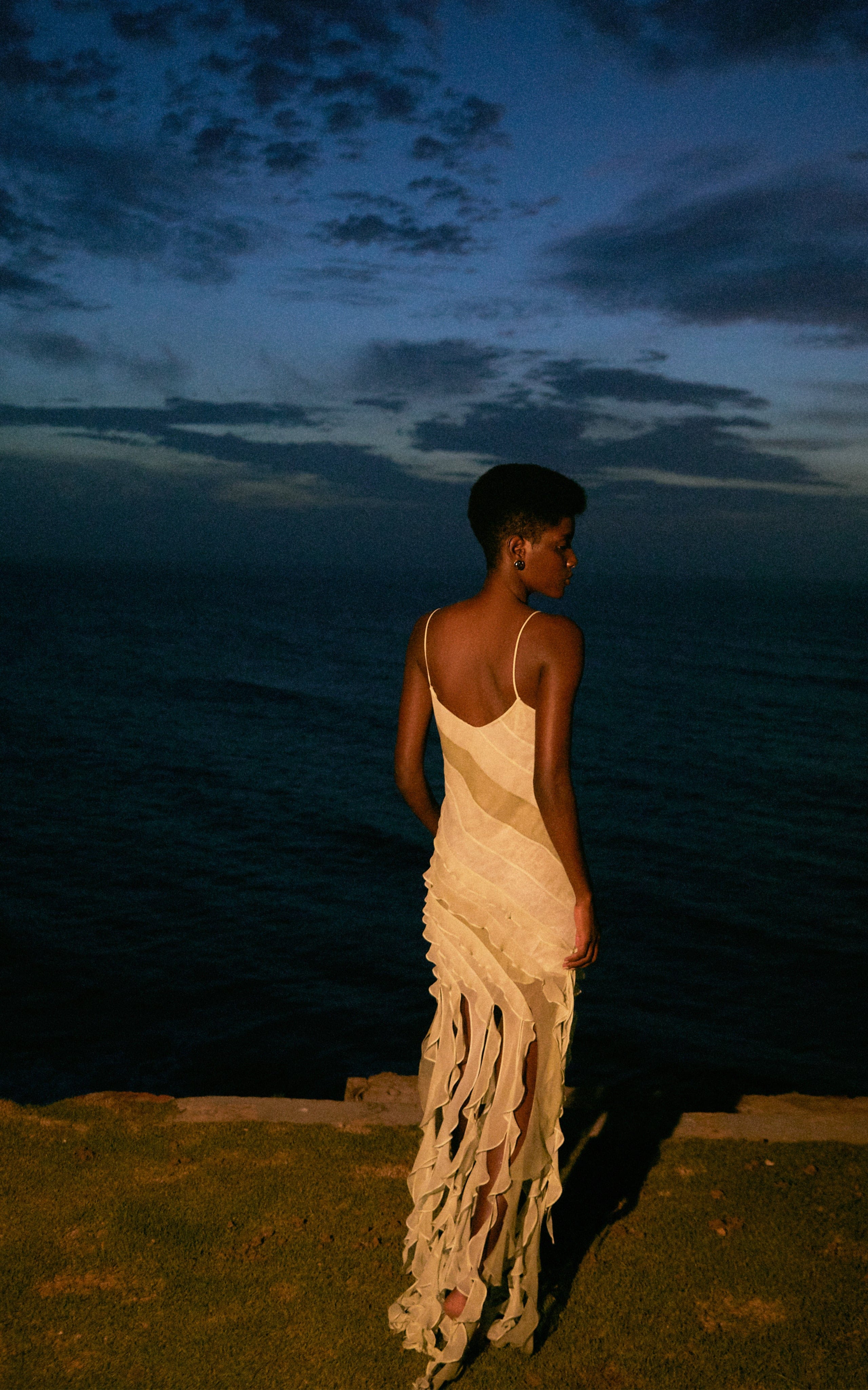 Claire Fringe Dress made by Francesca Miranda