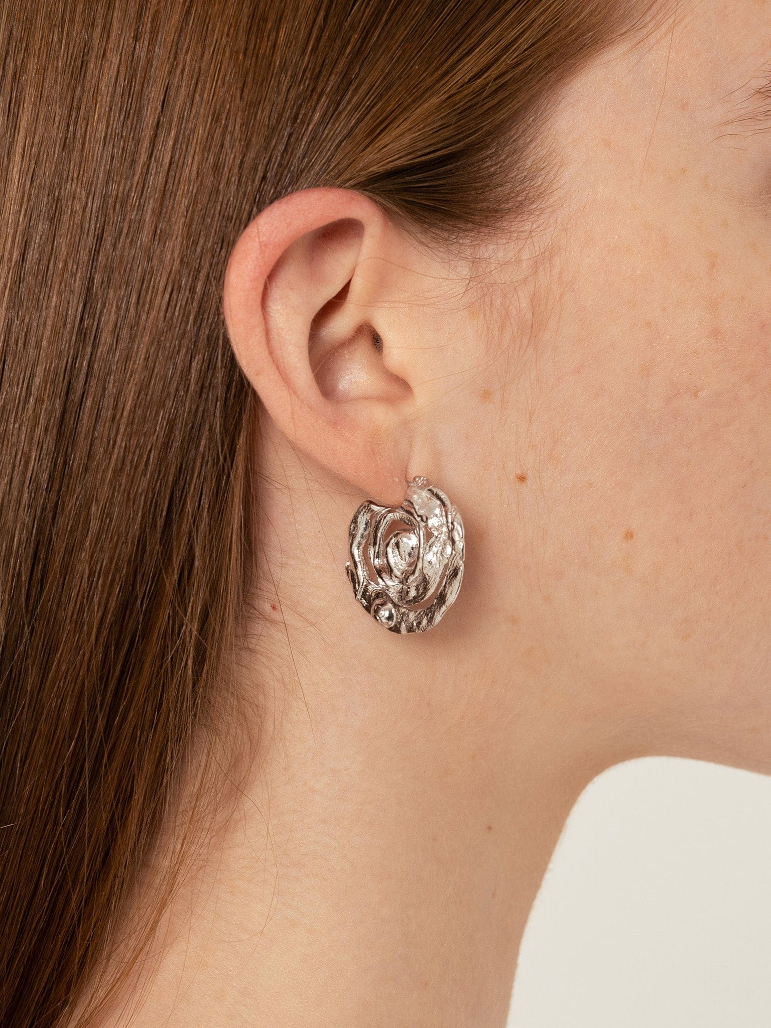 Origin Earrings Silver made by Eva Remenyi