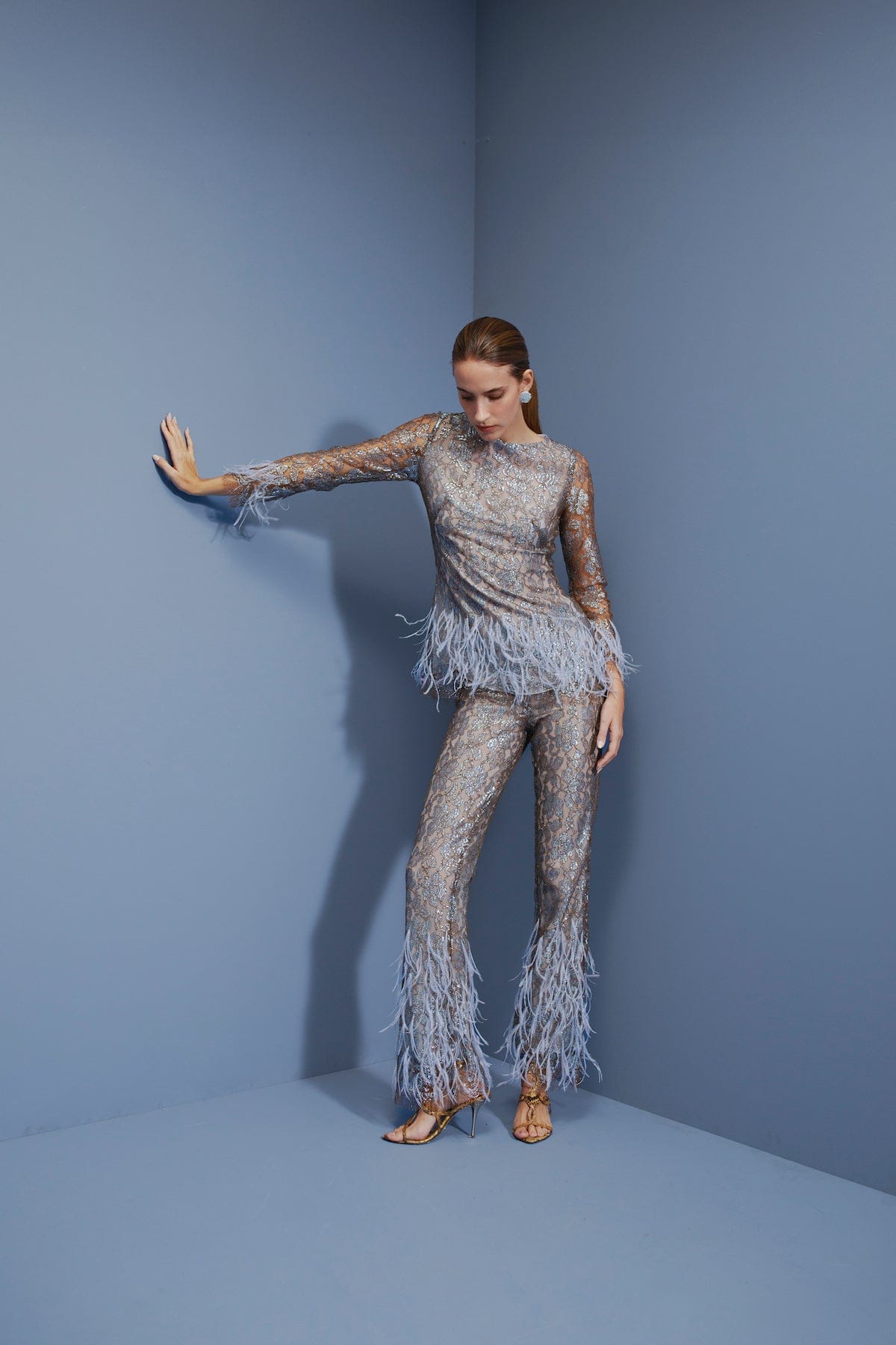 Elipse Lace Pants made by Francesca Miranda