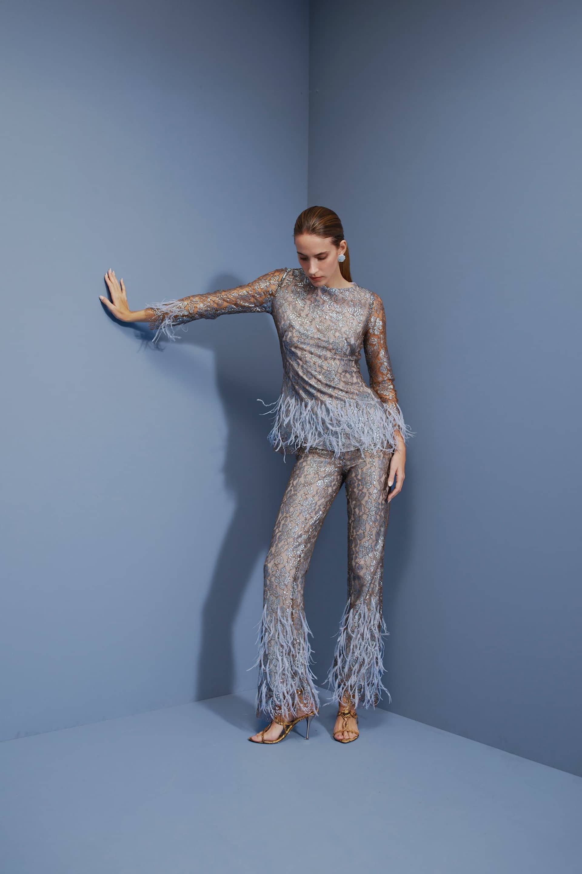 Elipse Lace Pants made by Francesca Miranda