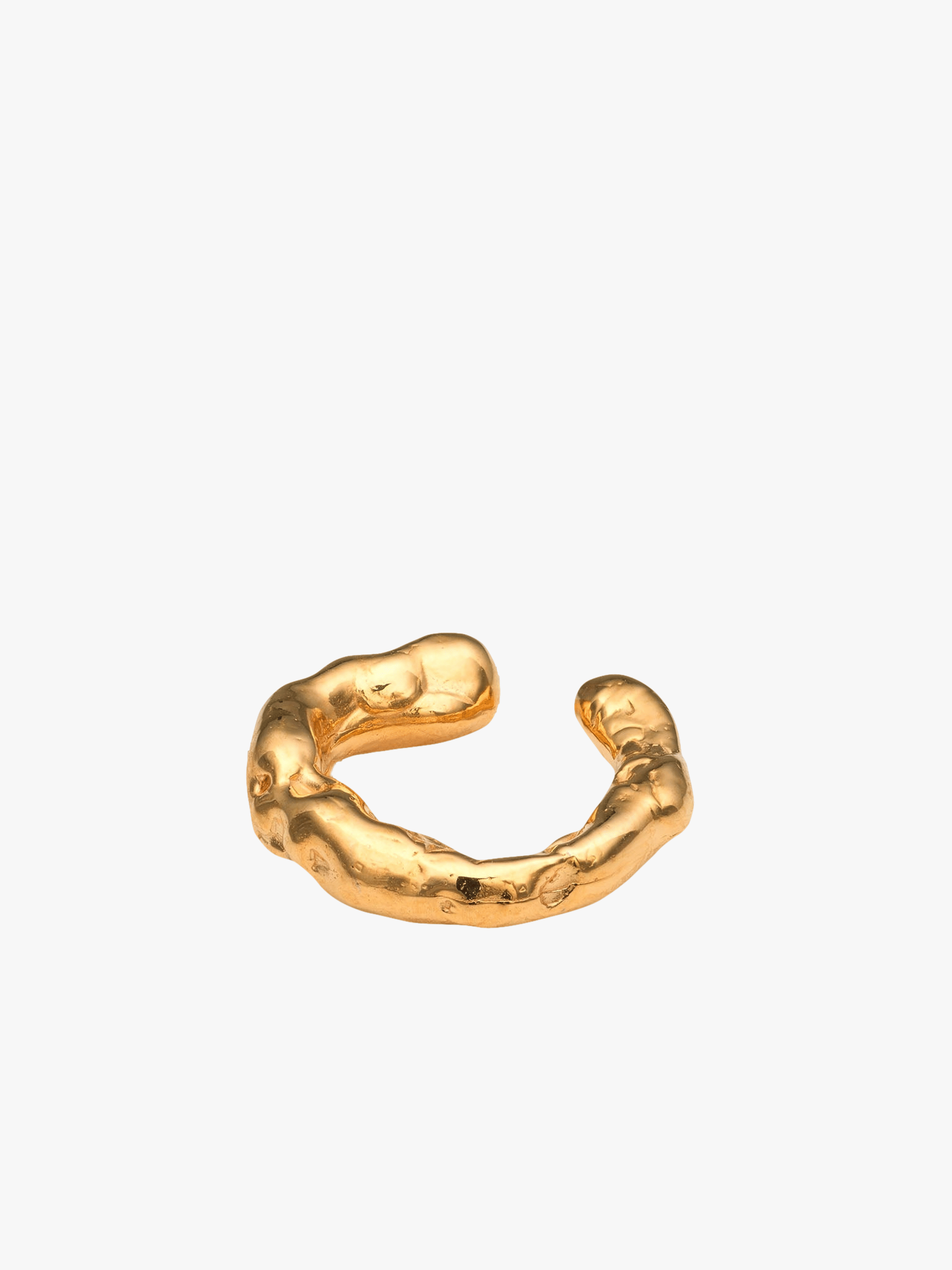 Talisman Ear Cuff Gold in Gold made by Eva Remenyi