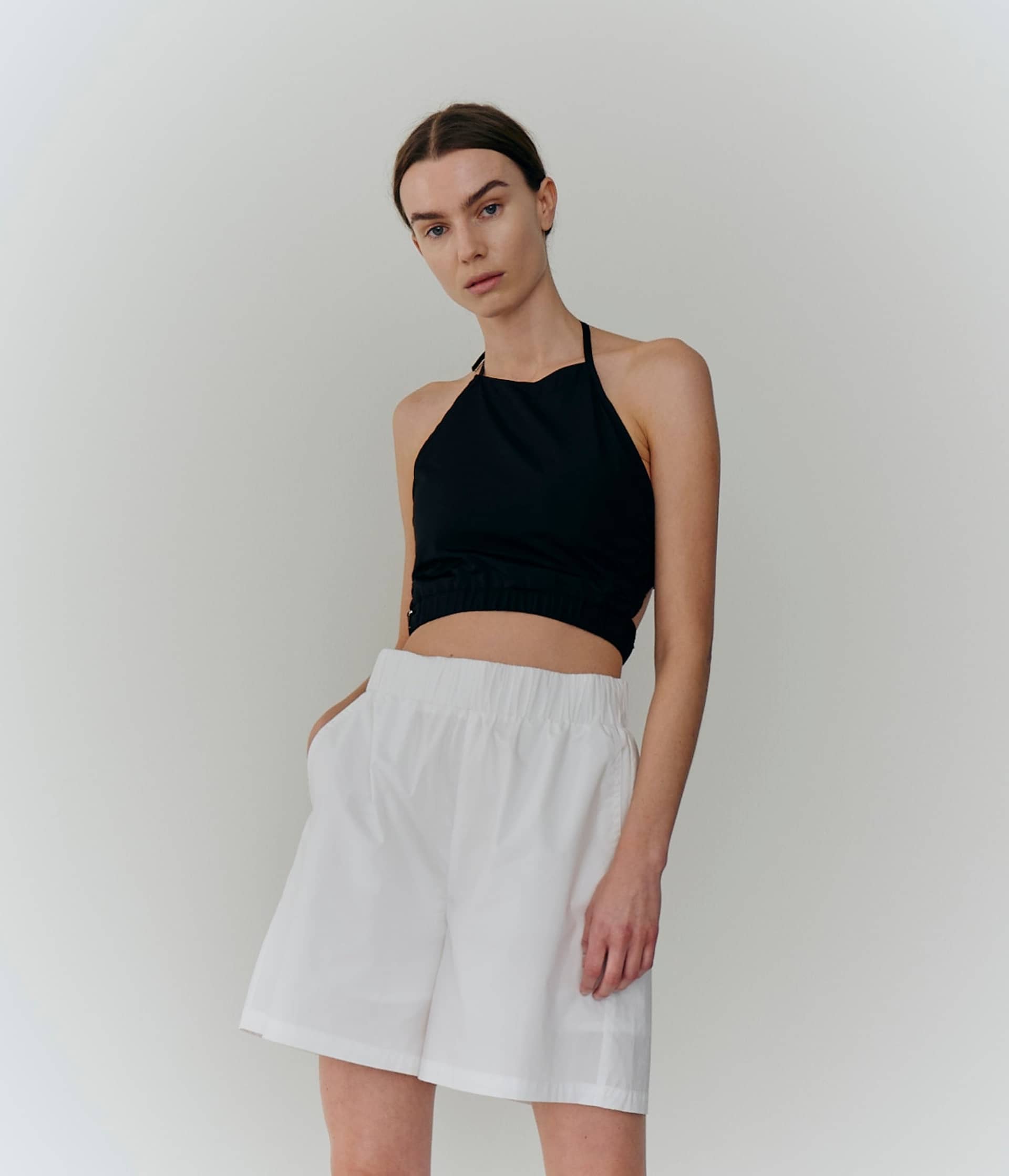 Bryan Shorts - White made by HERSKIND