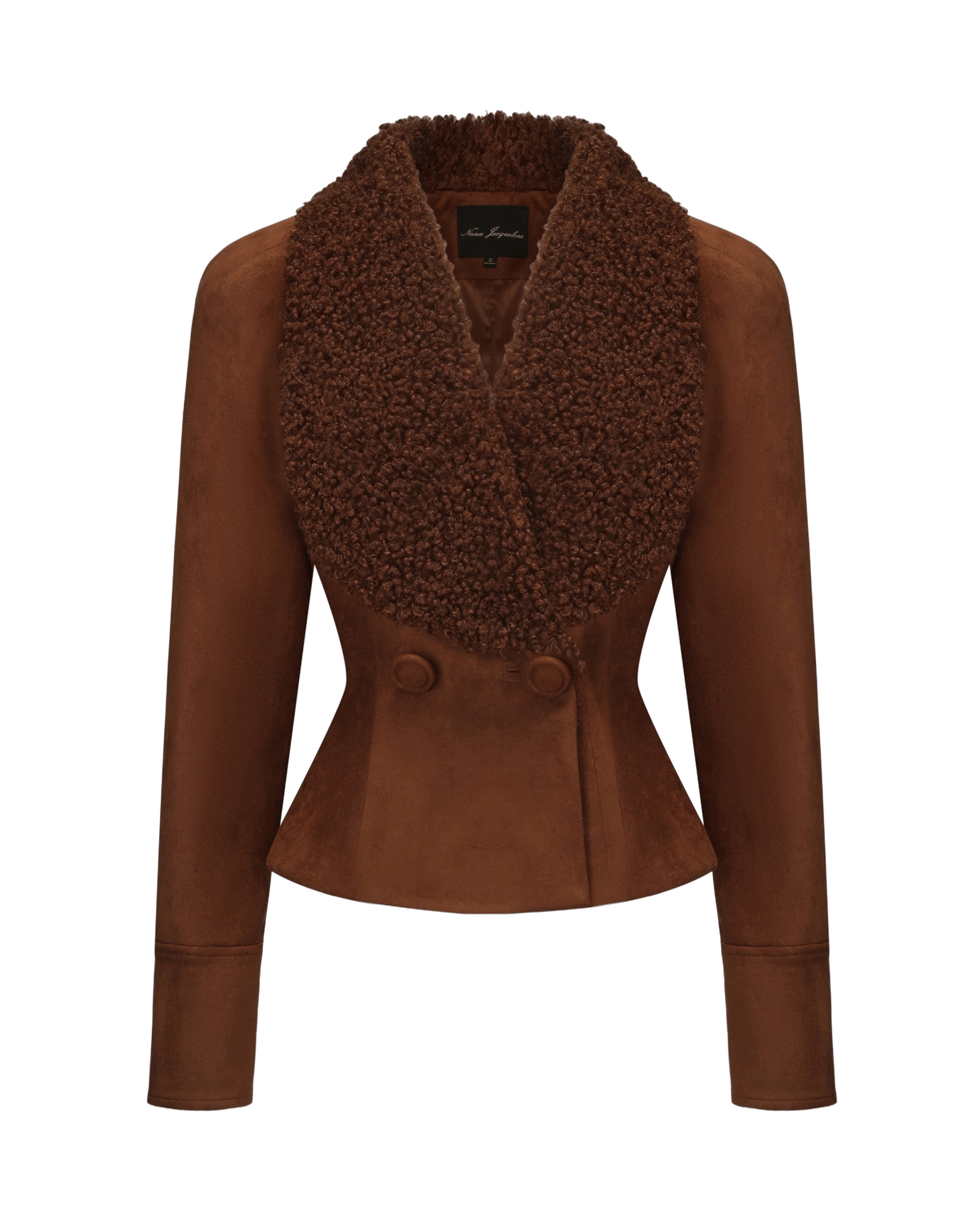 Celine Suede Coat (Brown) made by Nana Jacqueline