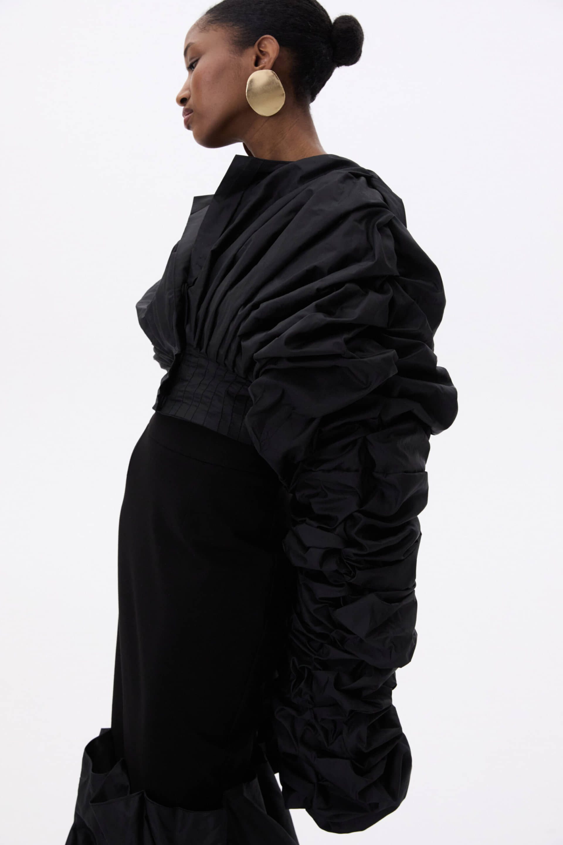 Crinkled Modern Jacket made by YAVORSKA