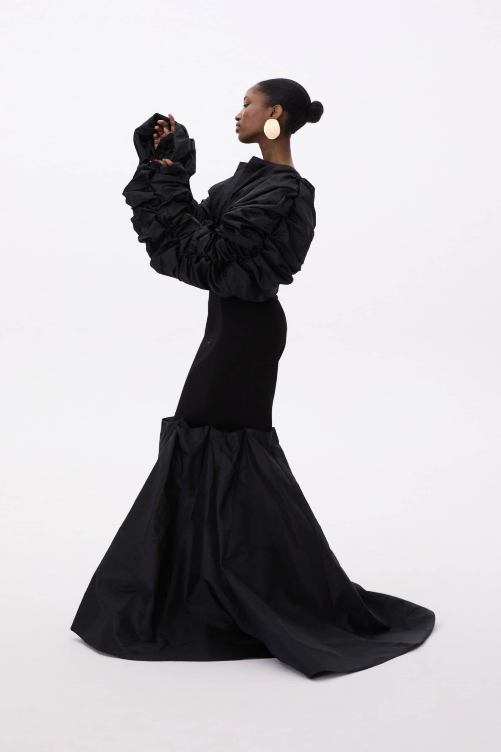 Crinkled Modern Jacket made by YAVORSKA