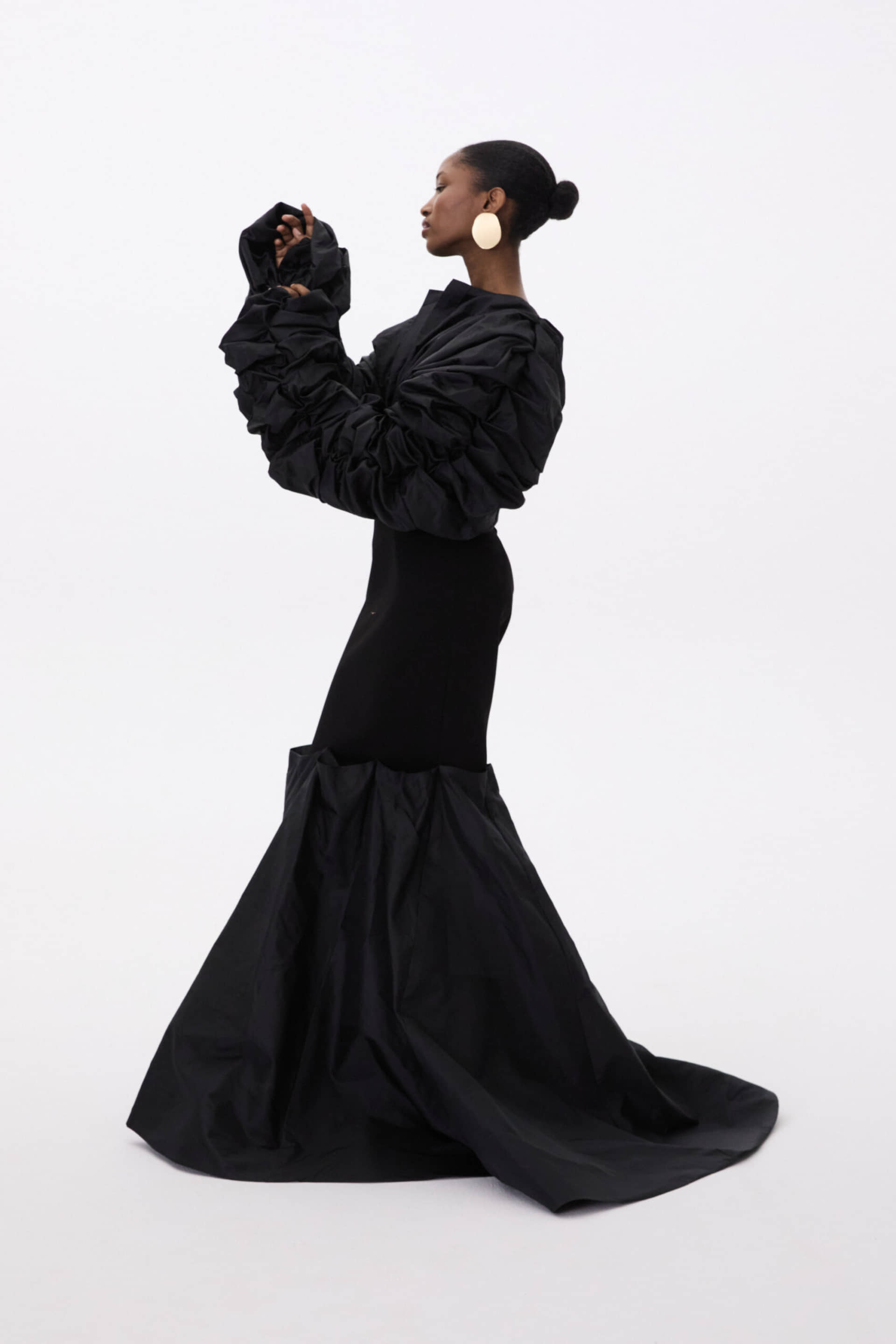 Crinkled Modern Jacket made by YAVORSKA