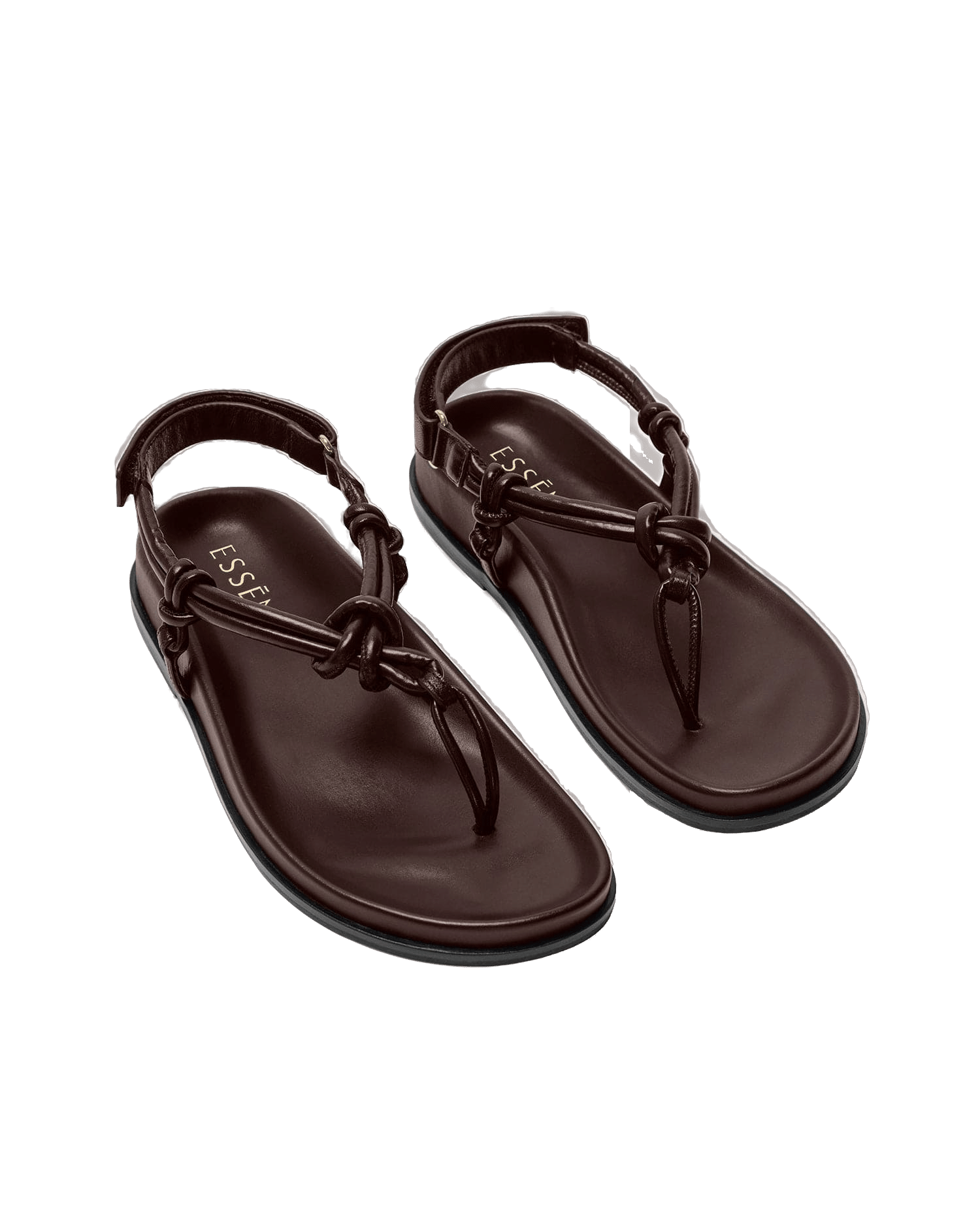 The Sporty Slingback - Chocolate made by ESSEN