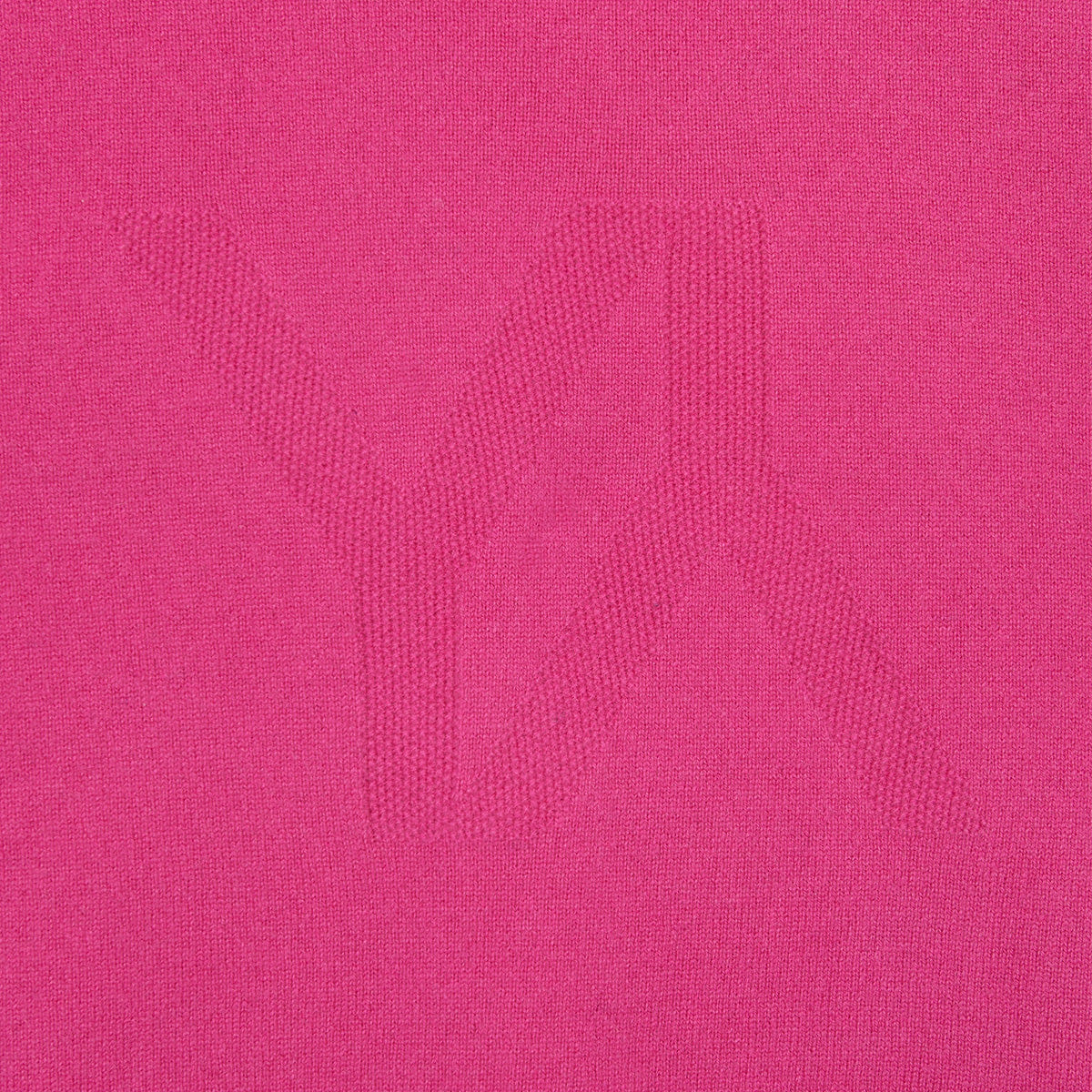 Boxy Sweater With YY Logo Fuchsia made by YLIANA YEPEZ