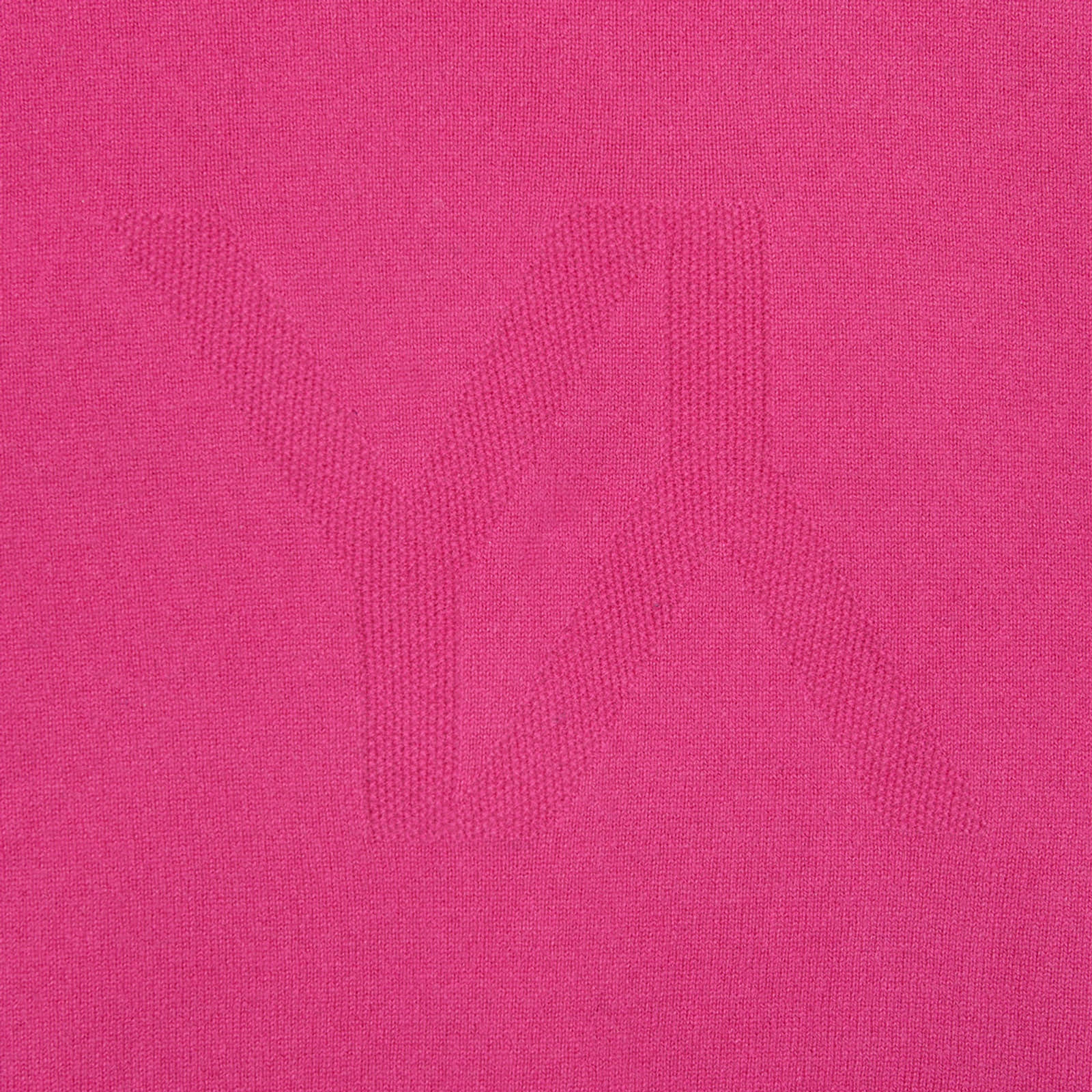 Boxy Sweater With YY Logo Fuchsia made by YLIANA YEPEZ