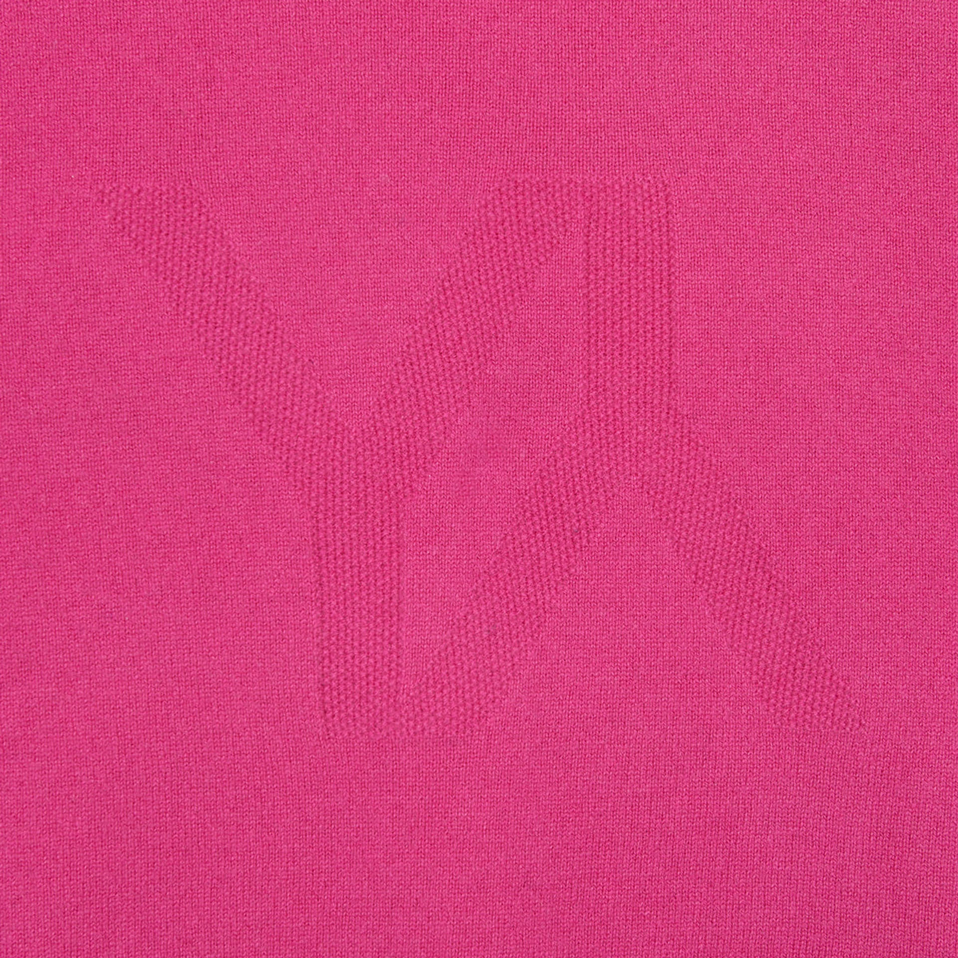 Boxy Sweater With YY Logo Fuchsia made by YLIANA YEPEZ