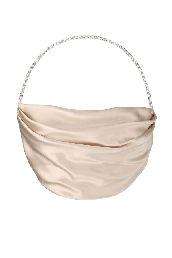 Silk top with crystal cord made by NUÉ