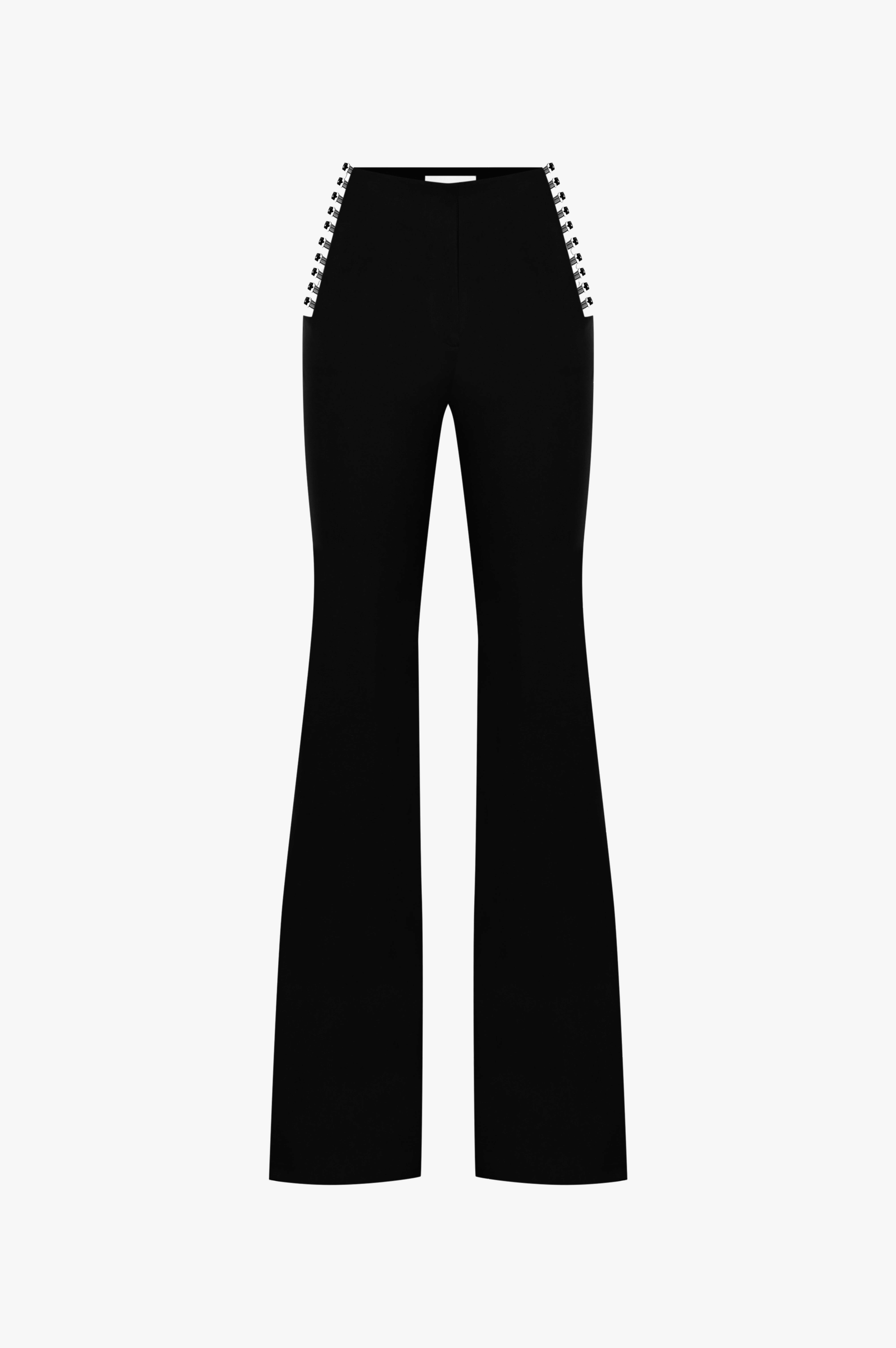 Power Trip Pants In Black made by Khela