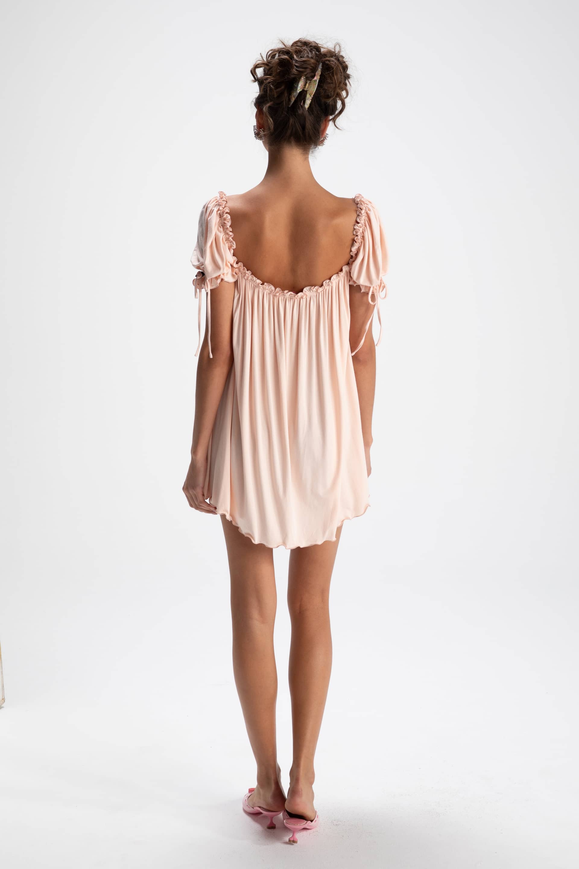 Lola Dress (Final Sale) in Pink made by Nana Jacqueline