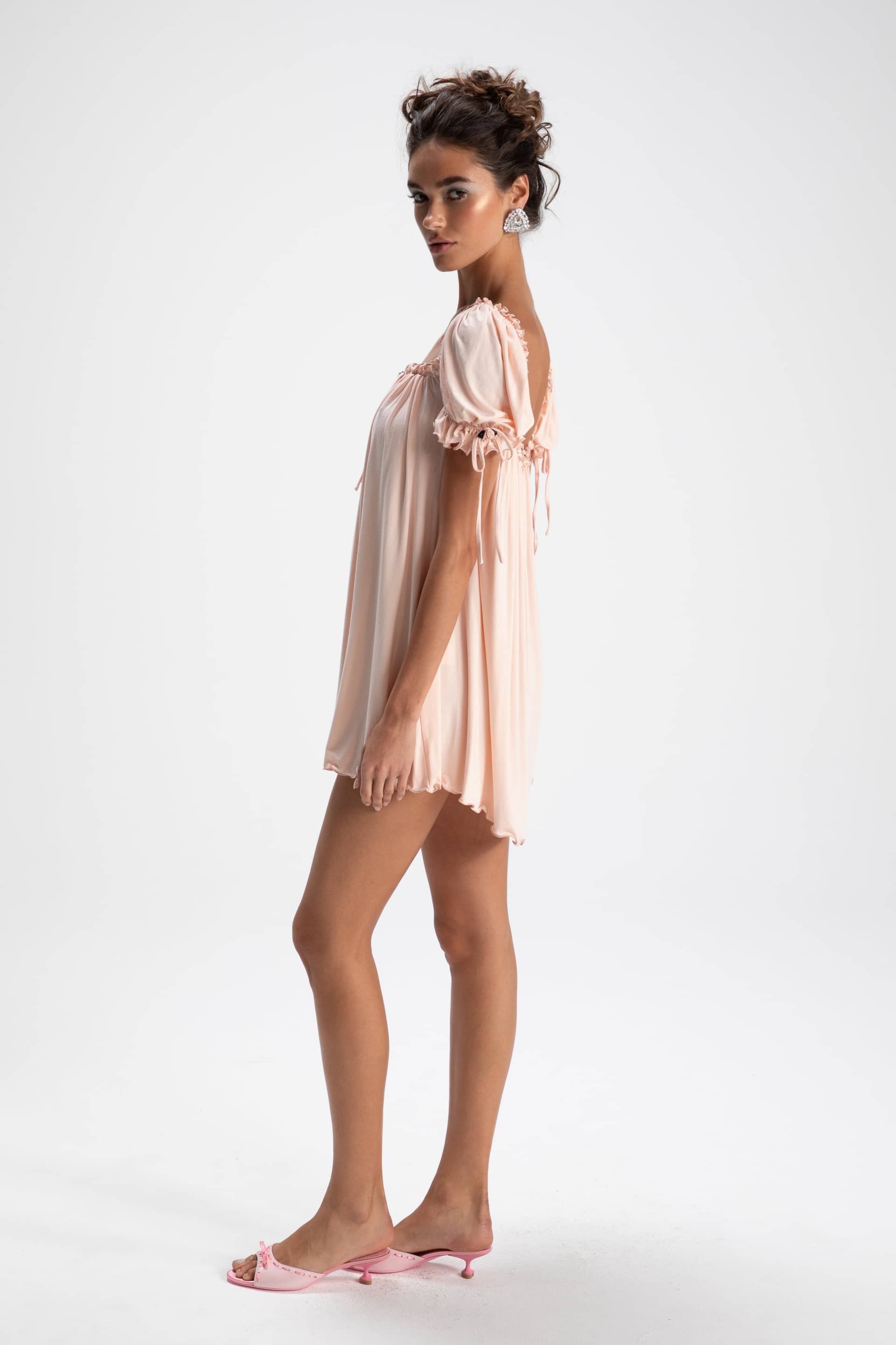 Lola Dress (Final Sale) in Pink made by Nana Jacqueline