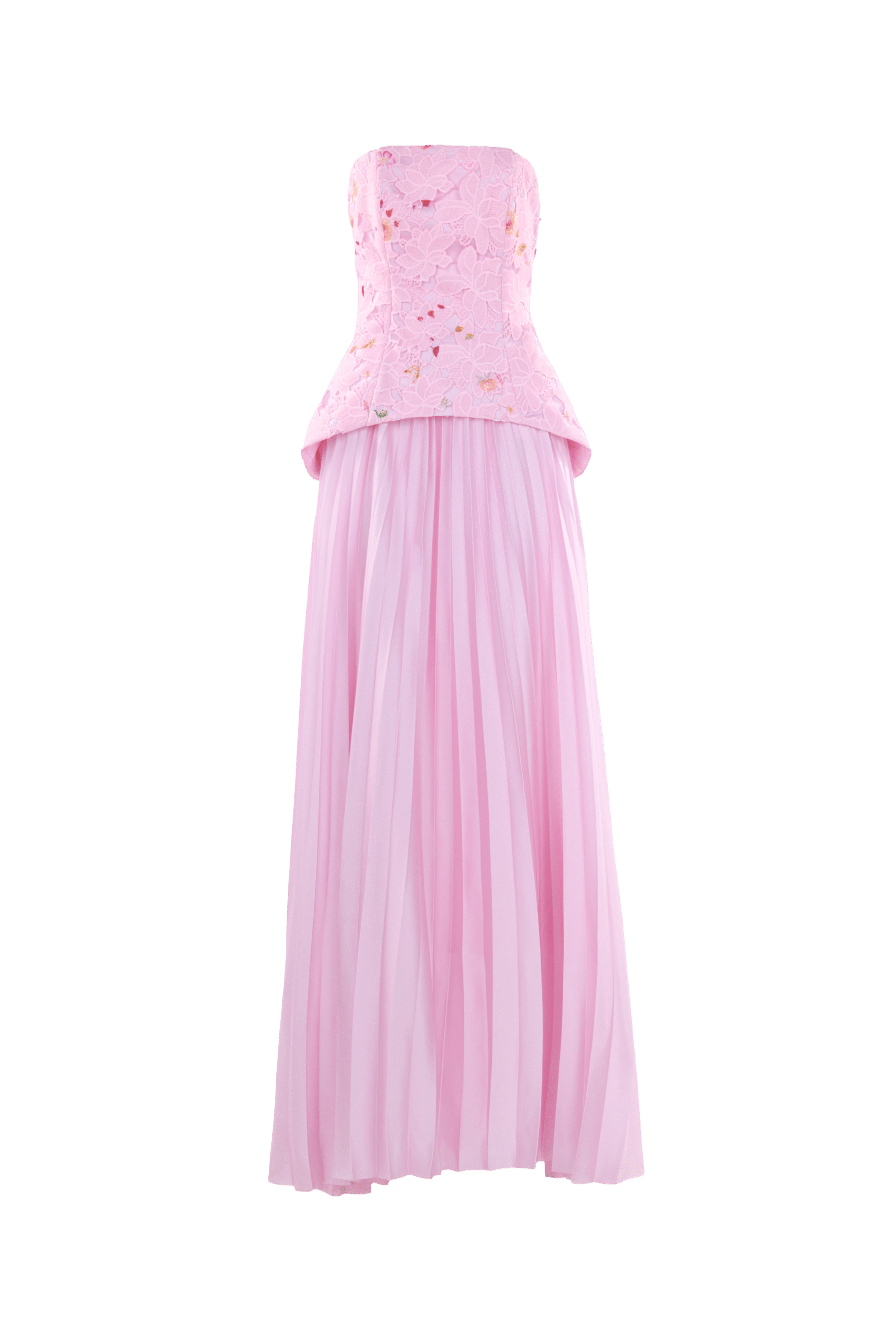 Cascade Pleated Gown made by JUSTIN TONG